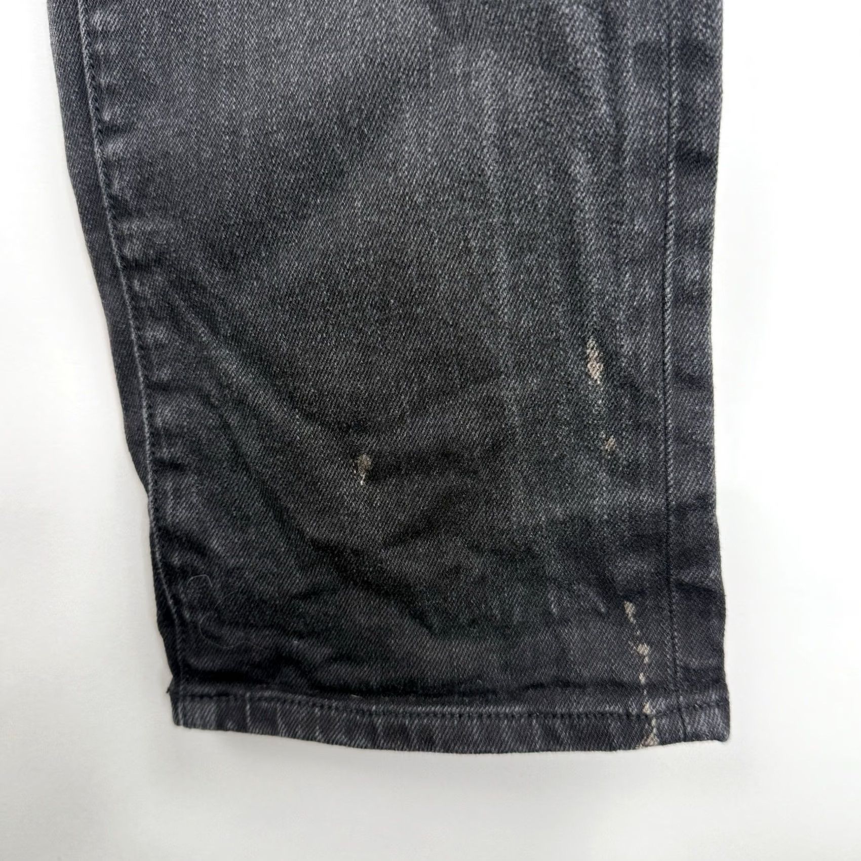 John Varvatos John Varvatos Bowery Jeans Men Slim Straight 32 Black Denim Cotton Blend Zip Pockets 5-Pocket Brand: John Varvatos Bowery Size US 30 / EU 46 - 6 Thumbnail