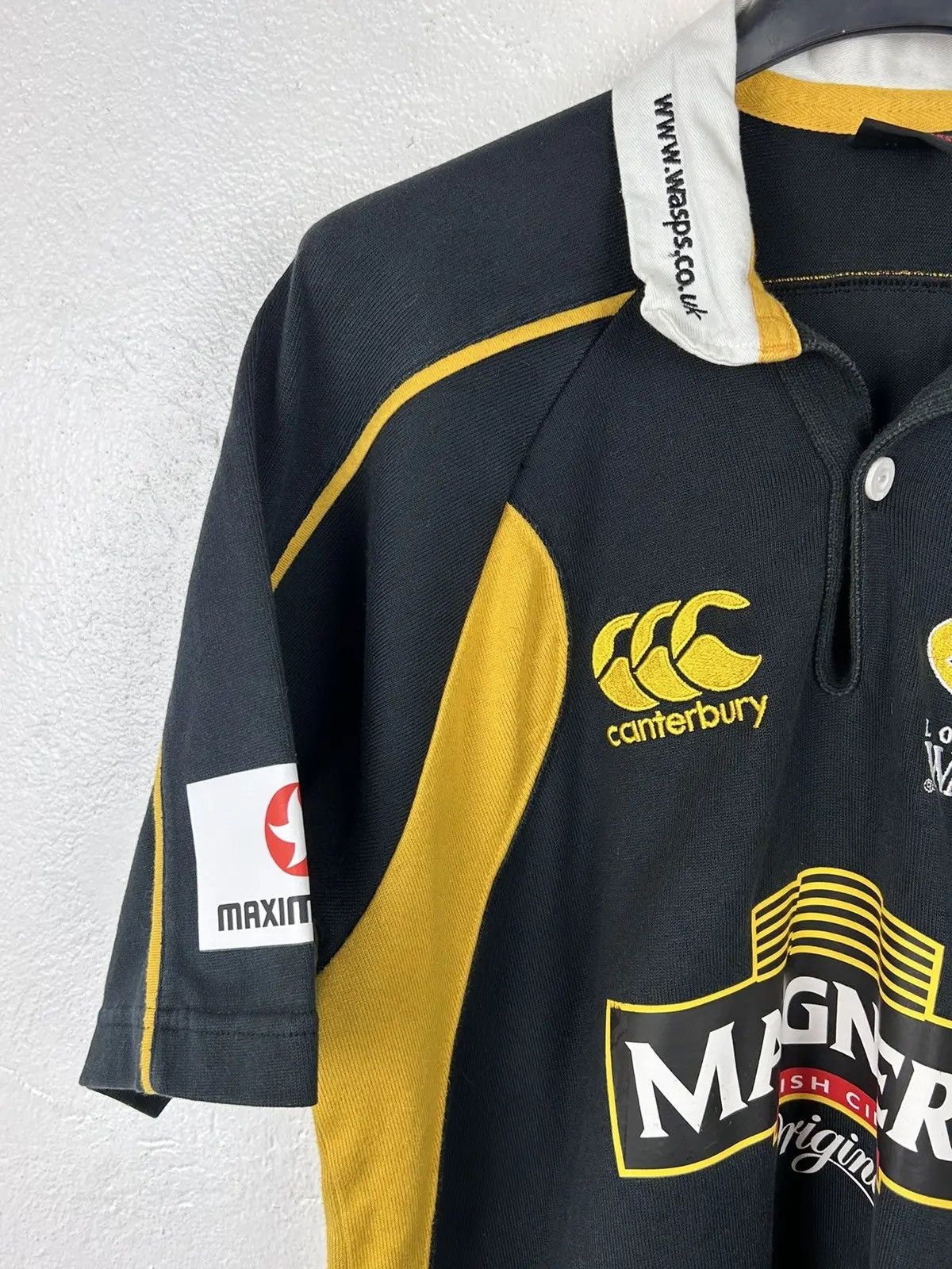 Canterbury of New Zealand Canterbury Of New Zealand London Wasps Rugby Polo Shirt Size US XS / EU 42 / 0 - 3 Thumbnail