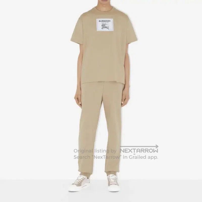 Burberry Burberry Khaki Cotton Men's T. Size US S / EU 44-46 / 1 - 9 Thumbnail