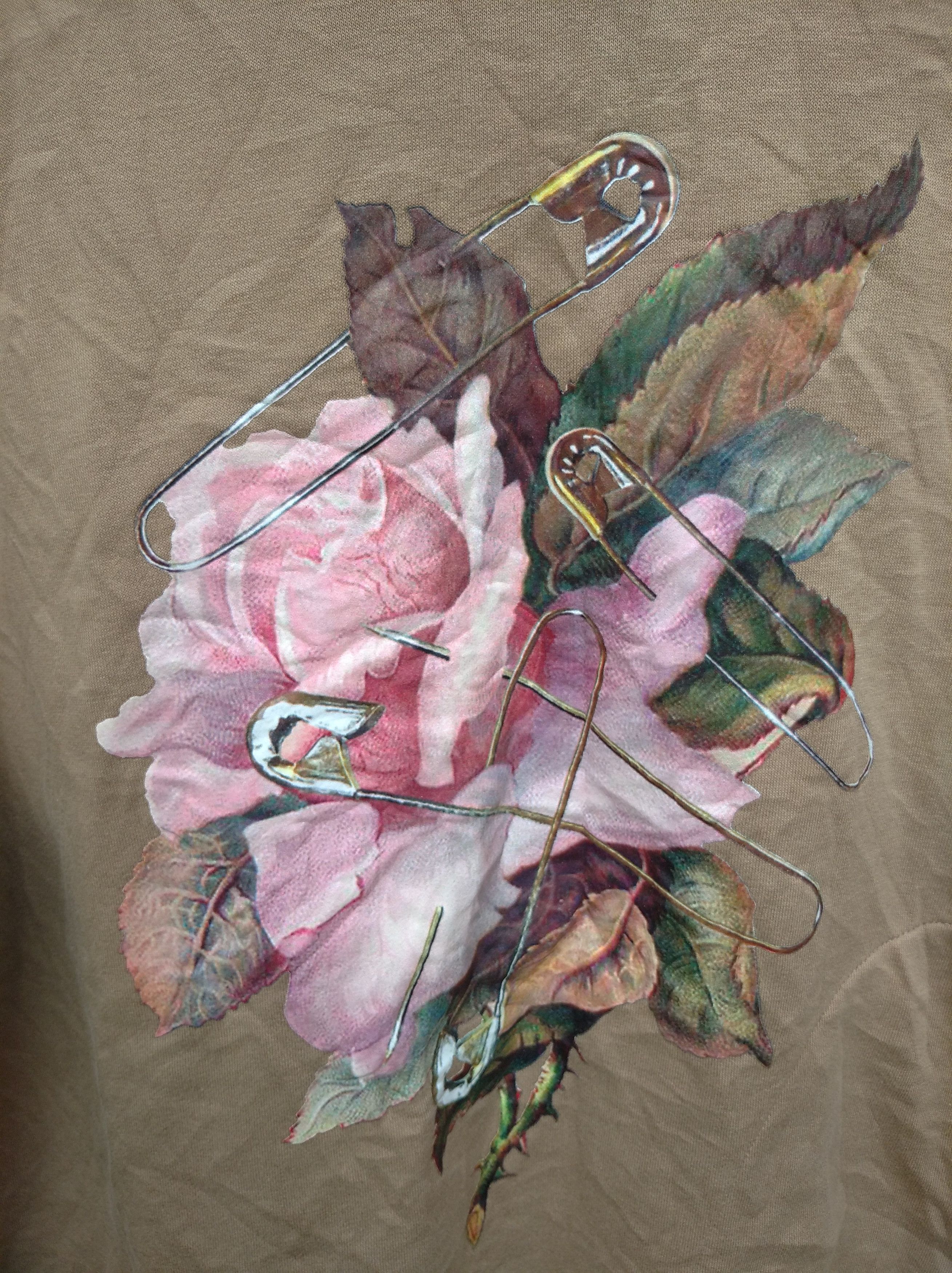 Japanese Brand × Jun Takahashi × Undercover undercover X gu flower sweatshirts designer Size US S / EU 44-46 / 1 - 4 Thumbnail