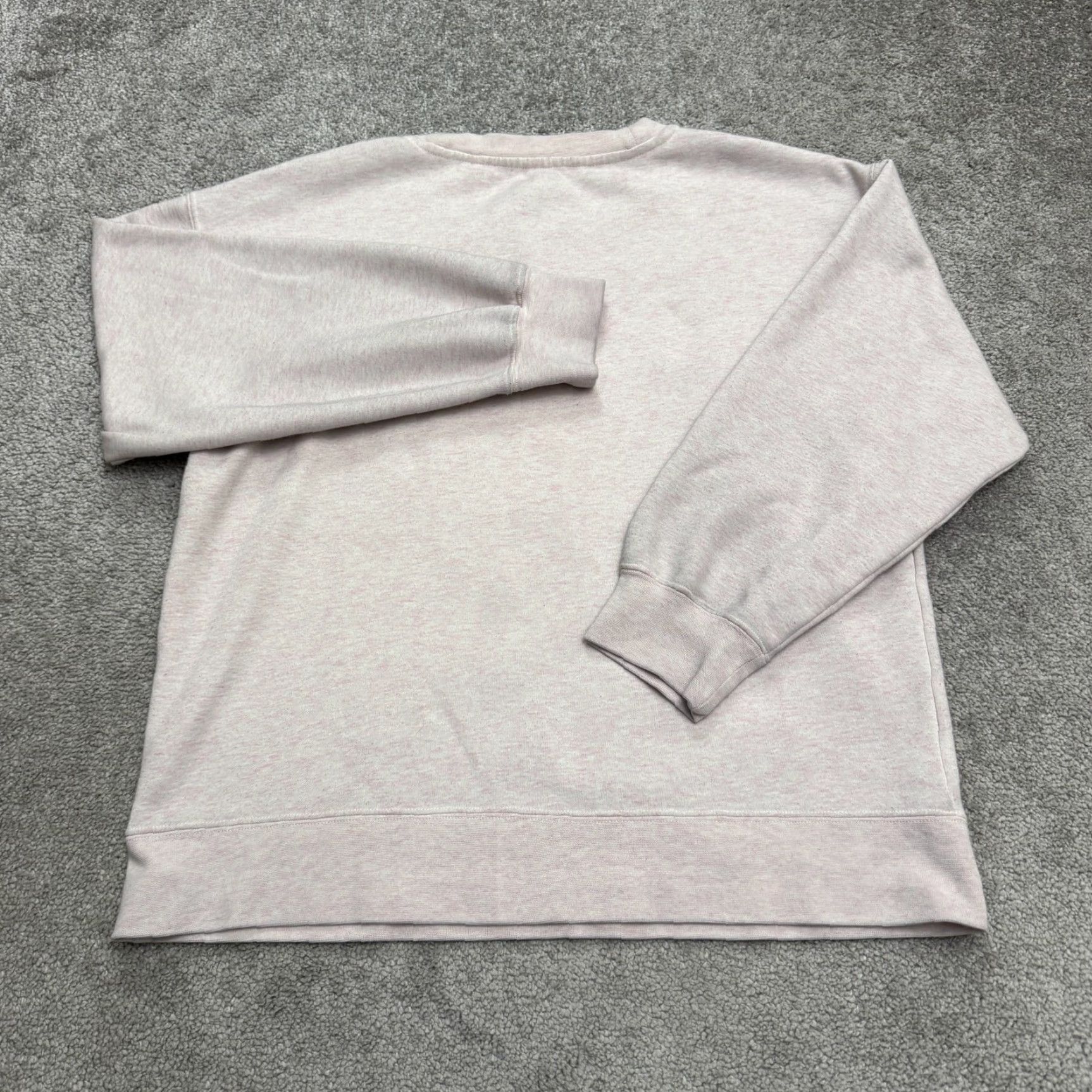 Fabletics Fabletics Womens Crew Neck Pullover Sweatshirt Small Pink Casual Lounge Activewear Size S / US 4 / IT 40 - 2 Thumbnail