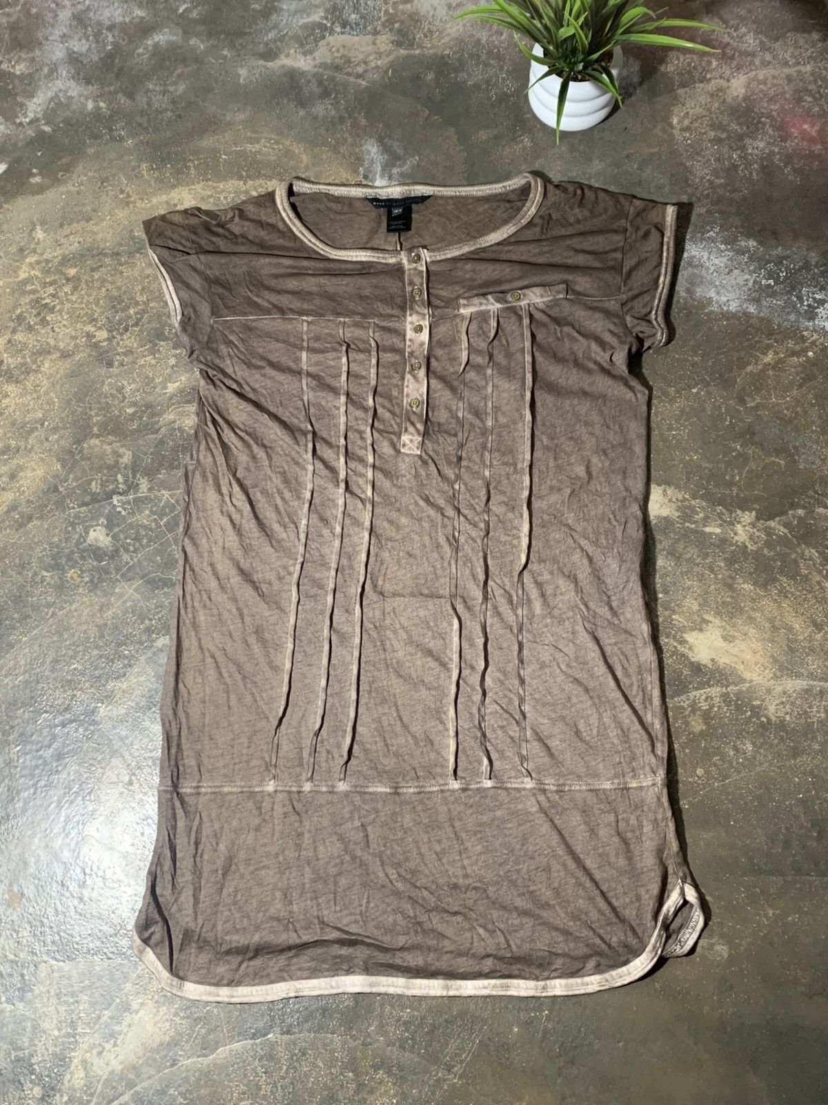 Marc by Marc Jacobs Marc Jacobs Slate Brown Dress Size S / US 4 / IT 40 - 1 Thumbnail