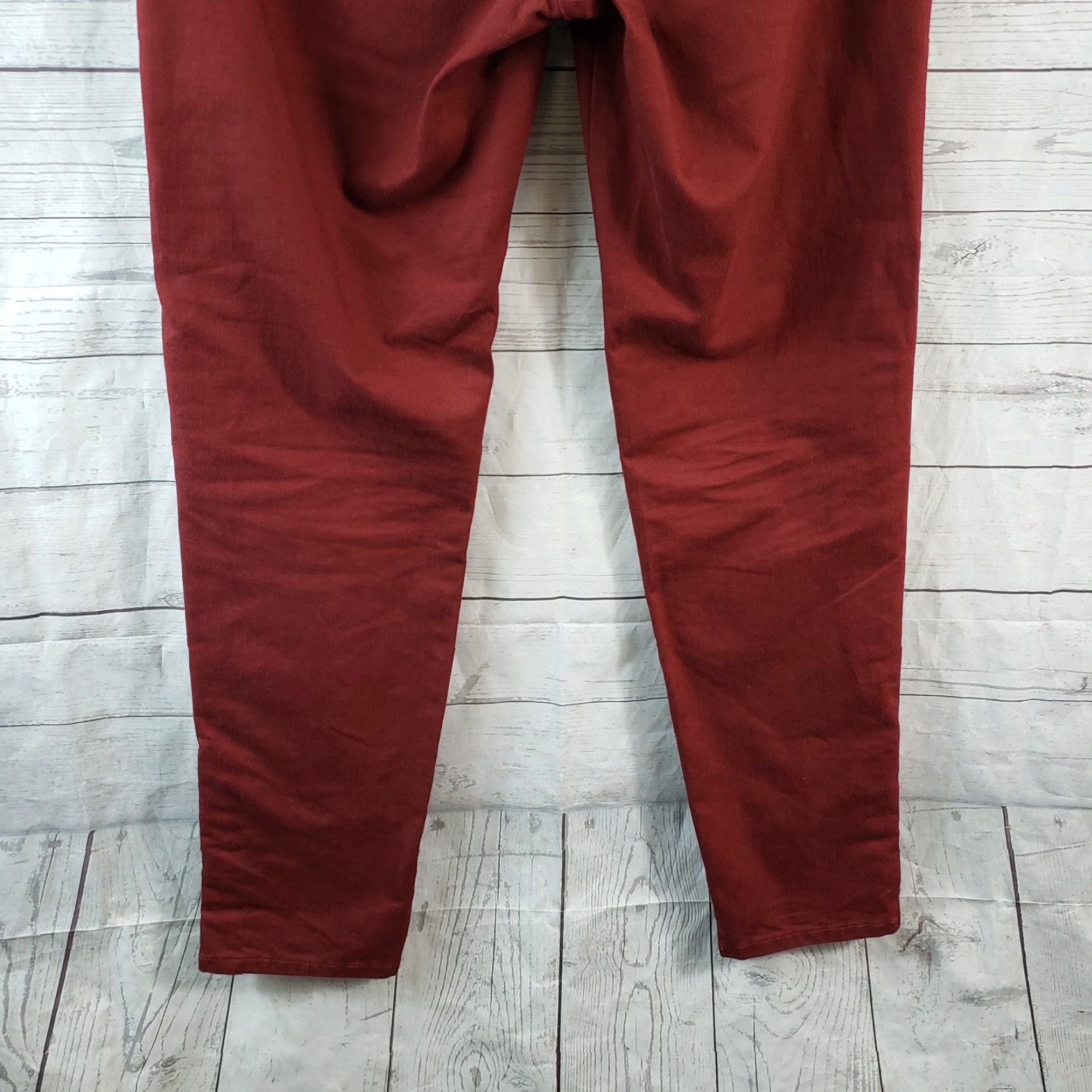 Soft Surroundings Soft Surroundings Womens Metro Legging Jeans Sz M Tall Brick Red Pull On Jeans Size 32" / US 10 / IT 46 - 5 Thumbnail