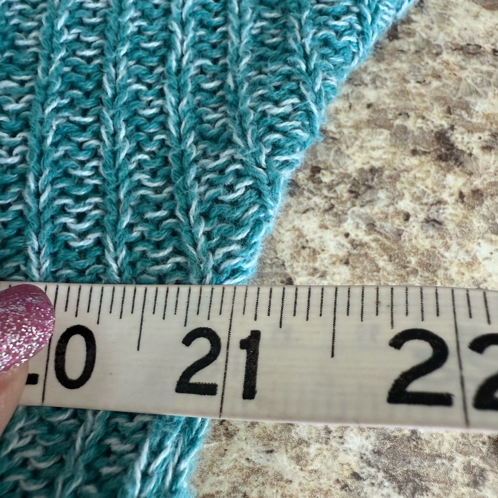 Loft Loft size medium blue, and white sweater top Size M / US 6-8 / IT 42-44 - 3 Thumbnail