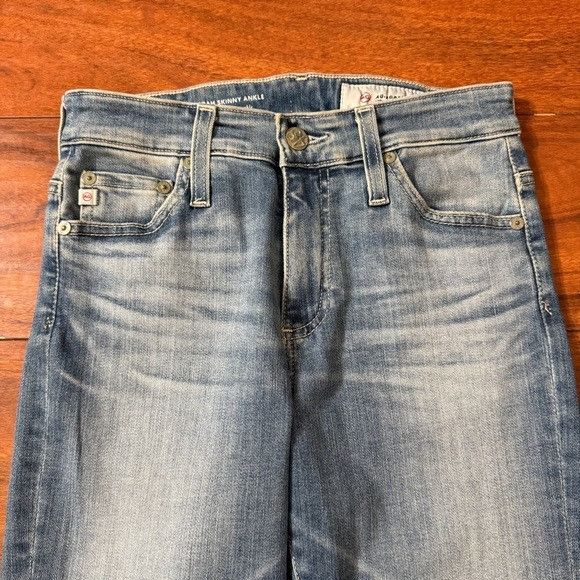 AG Adriano Goldschmied AG Adriano Goldschmied Light Blue Farrah Skinny Ankle High Size 25" / US 0 / IT 36 - 5 Thumbnail