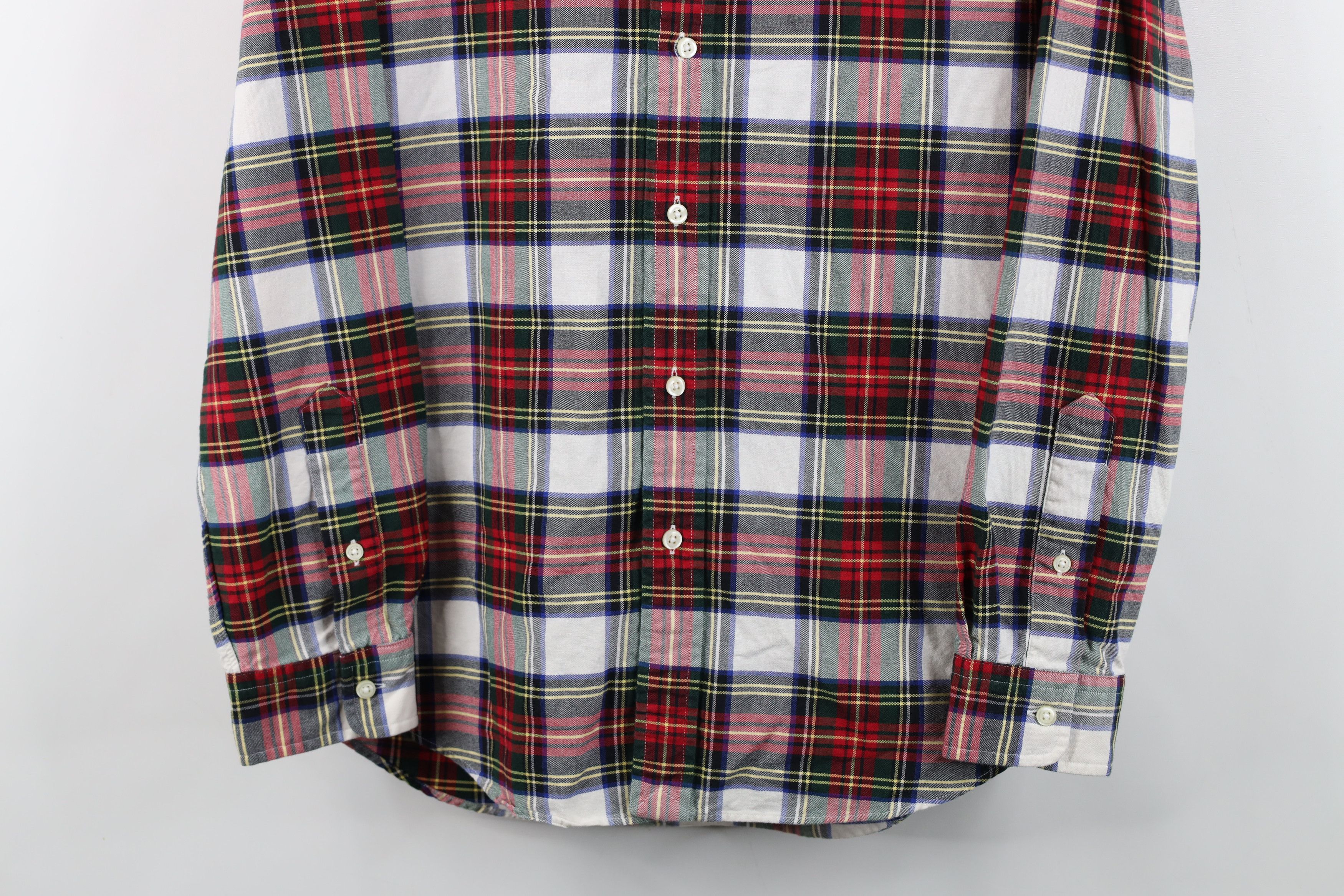 Ralph Lauren Vintage Ralph Lauren Fit Flannel Collared Button Down Shirt Size US M / EU 48-50 / 2 - 3 Thumbnail