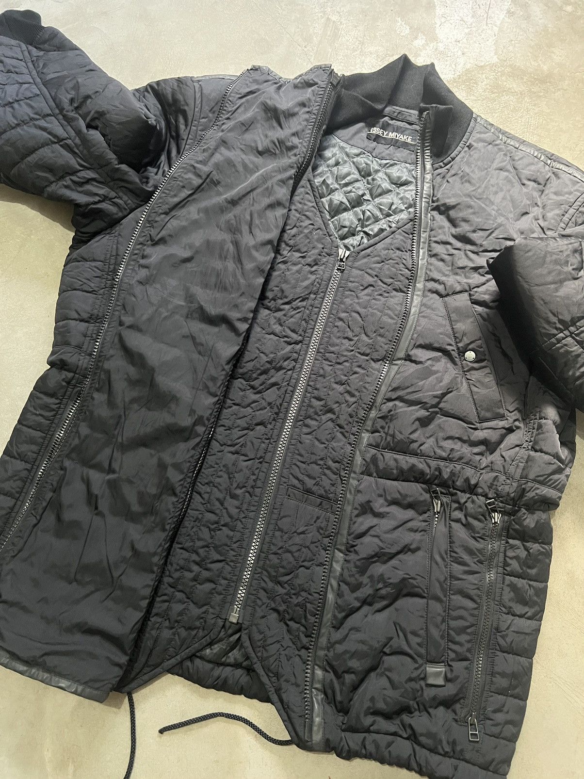 Issey Miyake × Japanese Brand × Vintage Rare Vintage Issey Miyake Long Puffer Parka Jacket Size US M / EU 48-50 / 2 - 4 Thumbnail