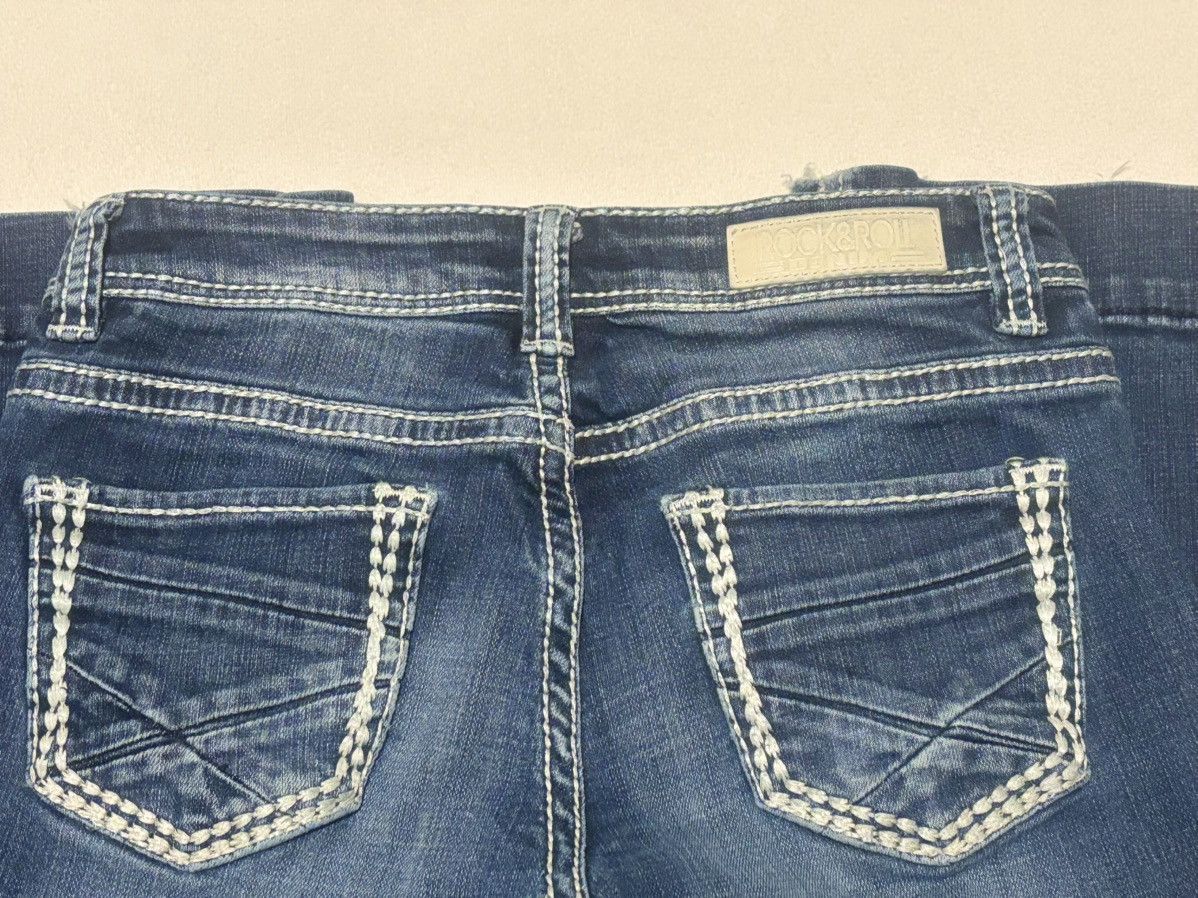 Other Rock & Roll Cowgirl Mid Rise Flared Leg Trouser Size 26" / US 2 / IT 38 - 8 Thumbnail