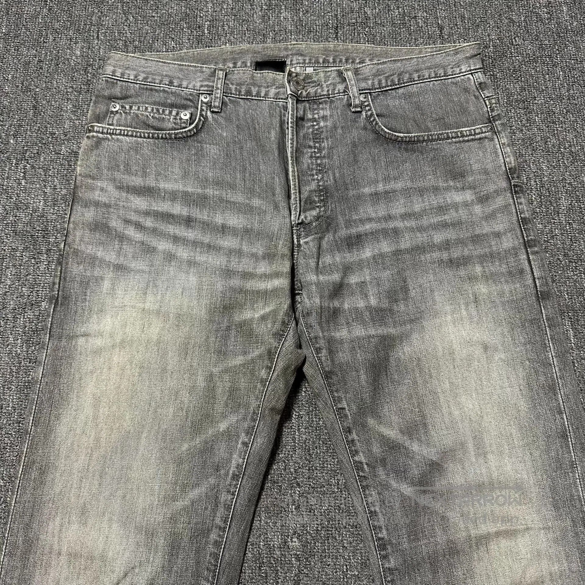 Dior Dior Homme Distressed Gray Jeans. Size US 26 / EU 42 - 2 Thumbnail