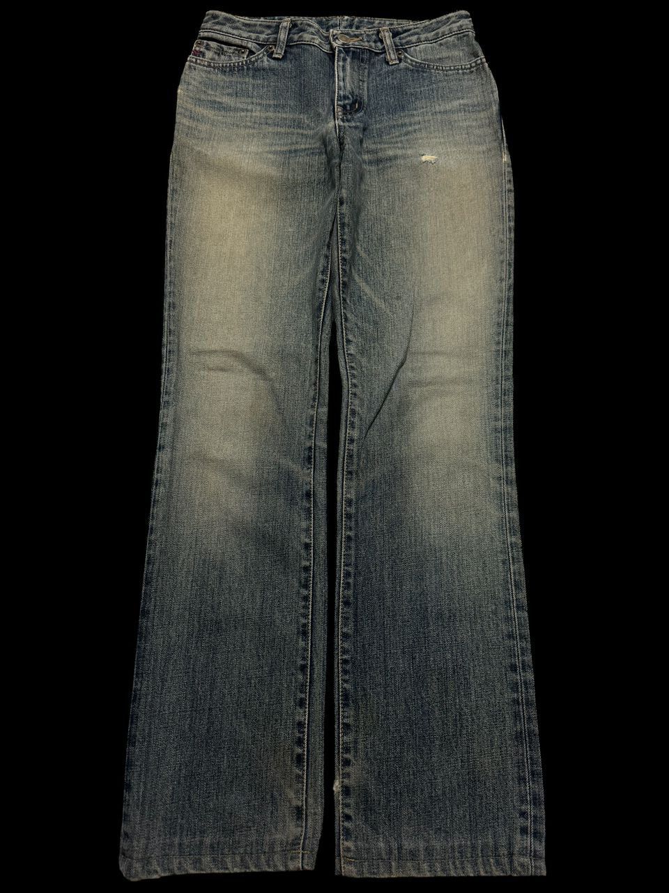 Edwin INSANE Vintage 80s Edwin Rusty Mudwash Distressed Jeans Size US 27 - 1 Thumbnail