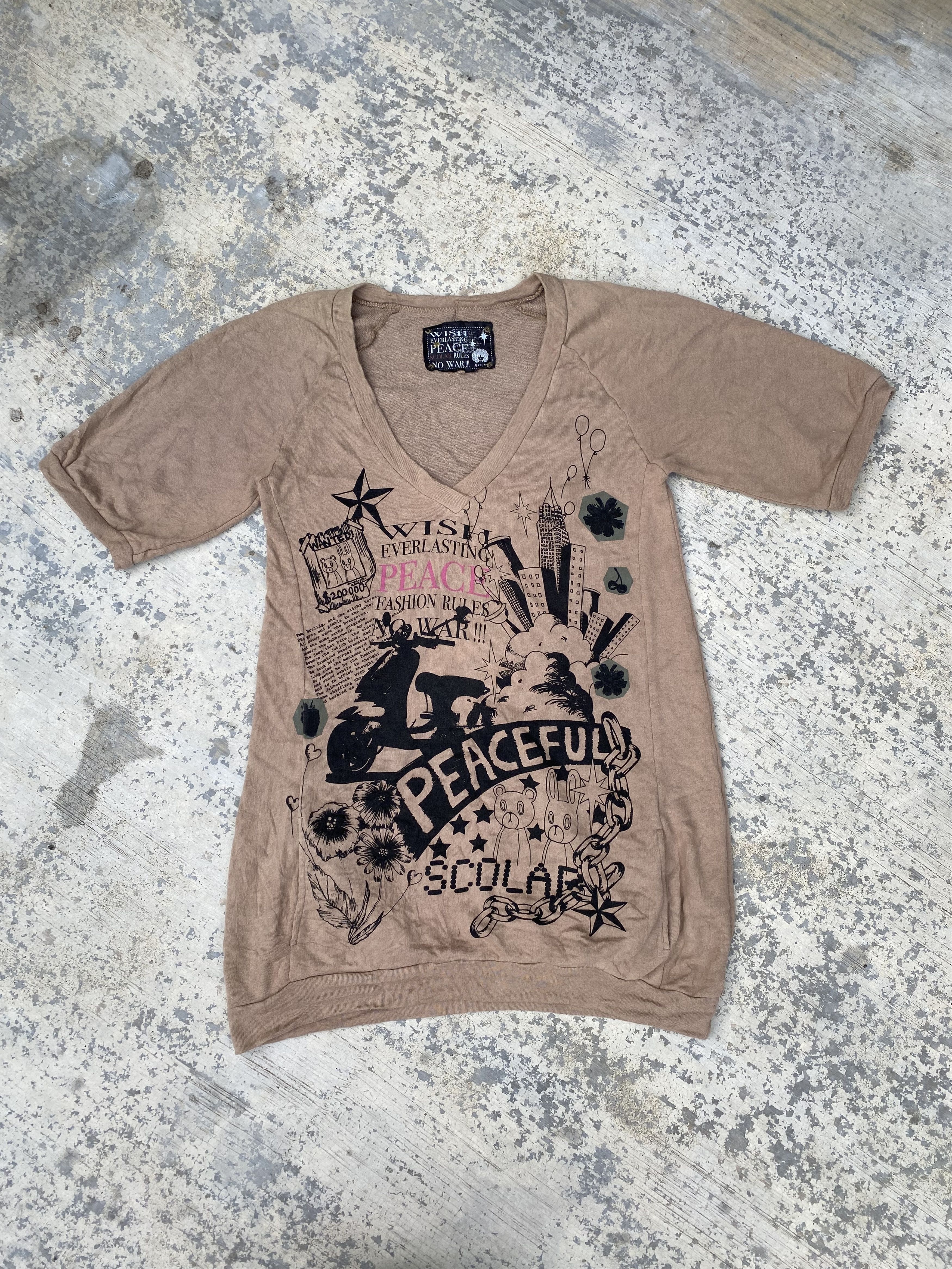 Japanese Brand × Seditionaries AW Japanese brand scolar fullprint punk style sweater Size M / US 6-8 / IT 42-44 - 1 Thumbnail