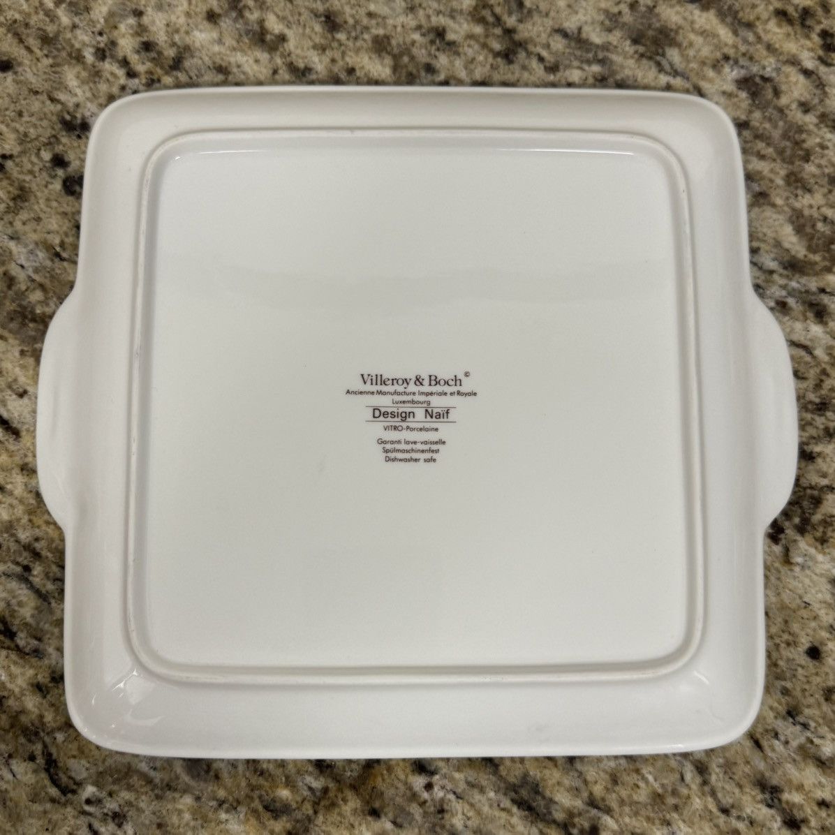 Vintage Villeroy & Boch Laplau Farm Village Design Naïf Square Plate Size ONE SIZE - 4 Thumbnail