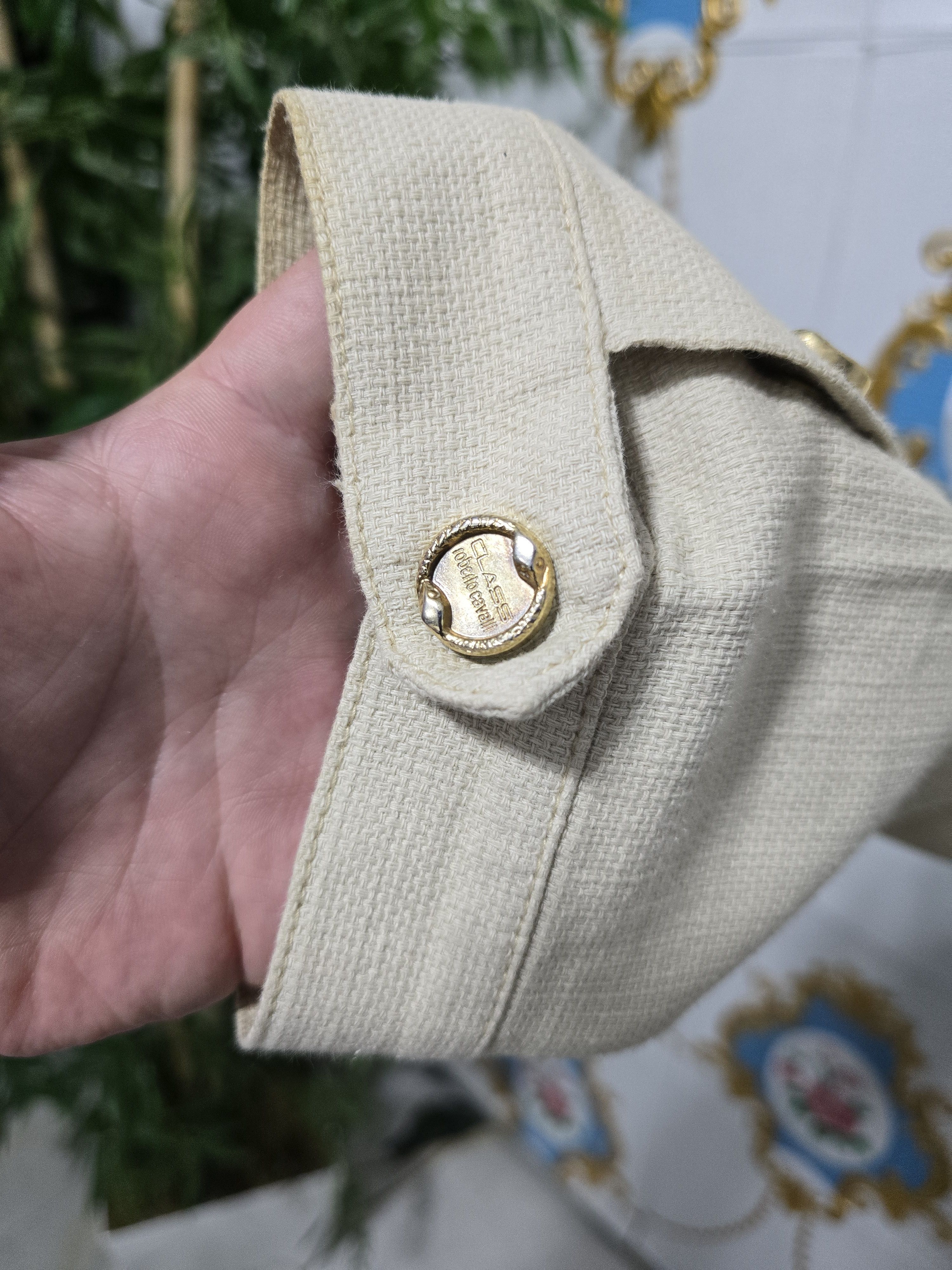 Roberto Cavalli Class Roberto Cavalli trousers,gold-tone buttons.VINTAGE Size 27" / US 4 / IT 40 - 12 Thumbnail