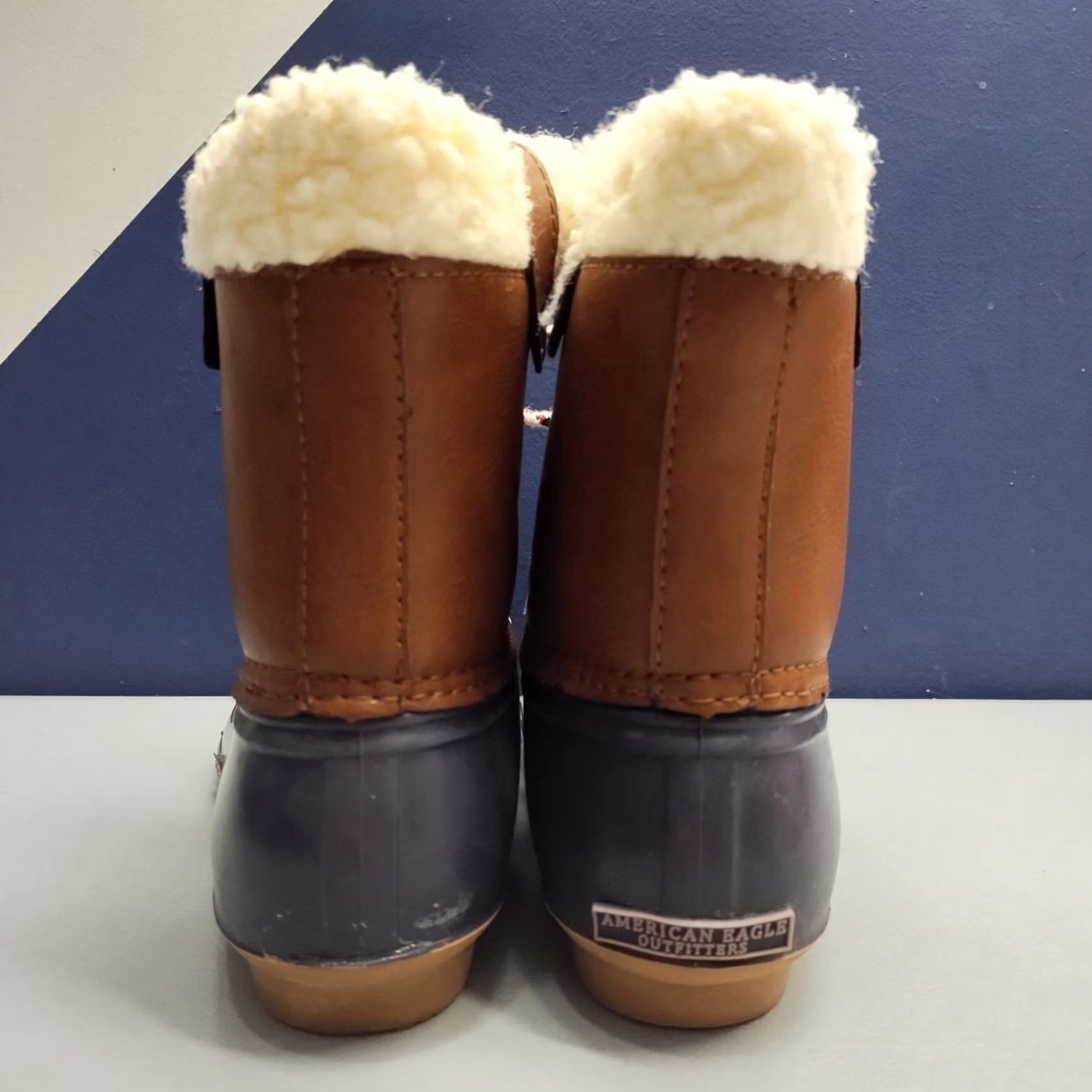 American Eagle Outfitters American Eagle Outfitters Duck Boots Womens US Size 7 Multi Waterproof Lace Up Casual Workwear Size US 7 / IT 37 - 5 Thumbnail