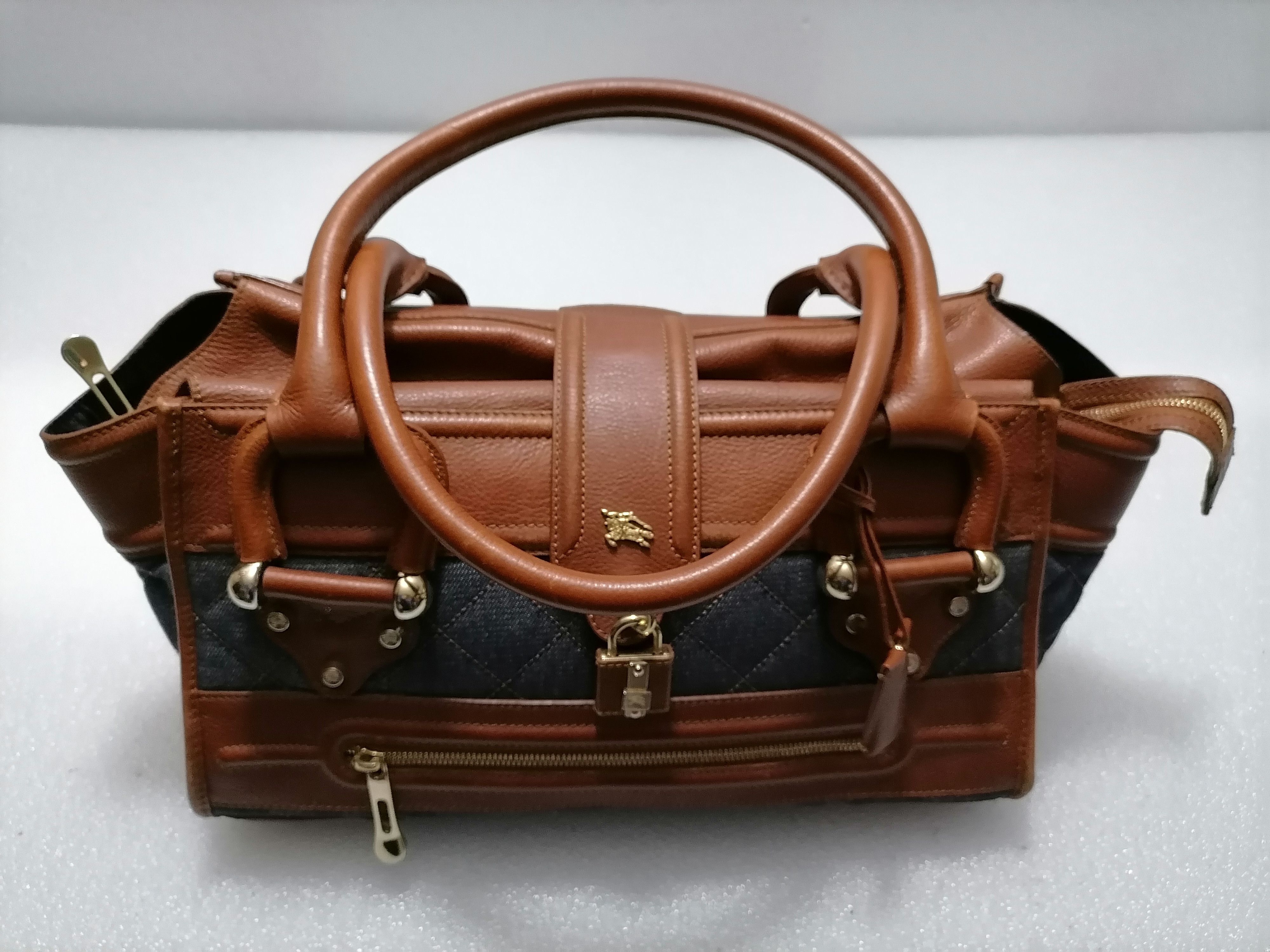 Burberry Splendida Grande Borsa Burberry Established 1856 Size ONE SIZE - 9 Thumbnail