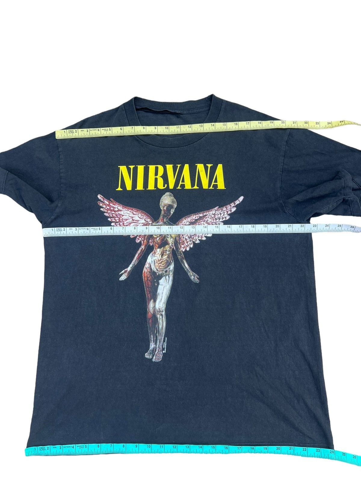 Band Tees Vintage Y2K Nirvana In Utero Grunge Rock Band t shirt Size US L / EU 52-54 / 3 - 4 Thumbnail