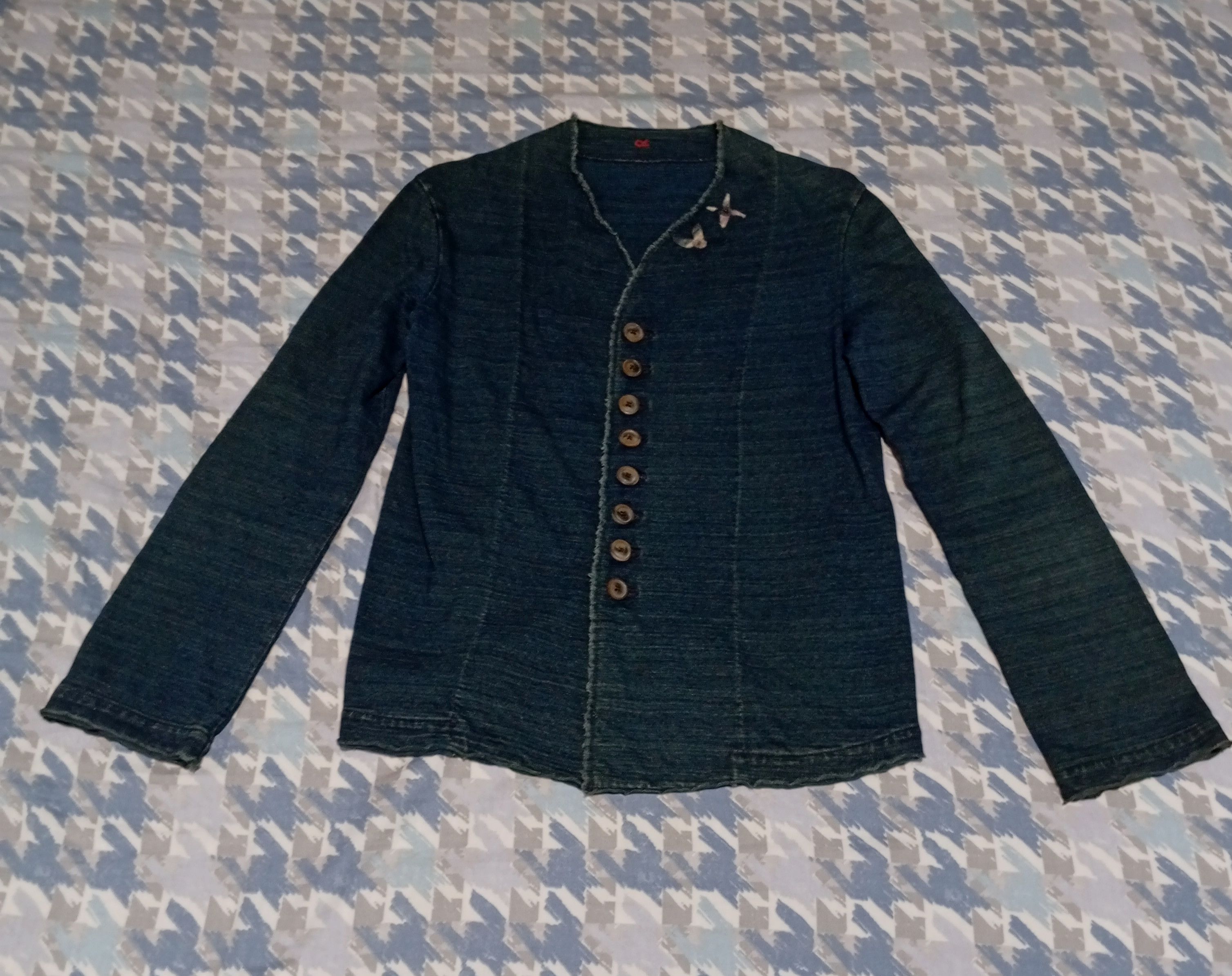 45rpm 45 rpm flower indigo shirt Size S / US 4 / IT 40 - 2 Thumbnail