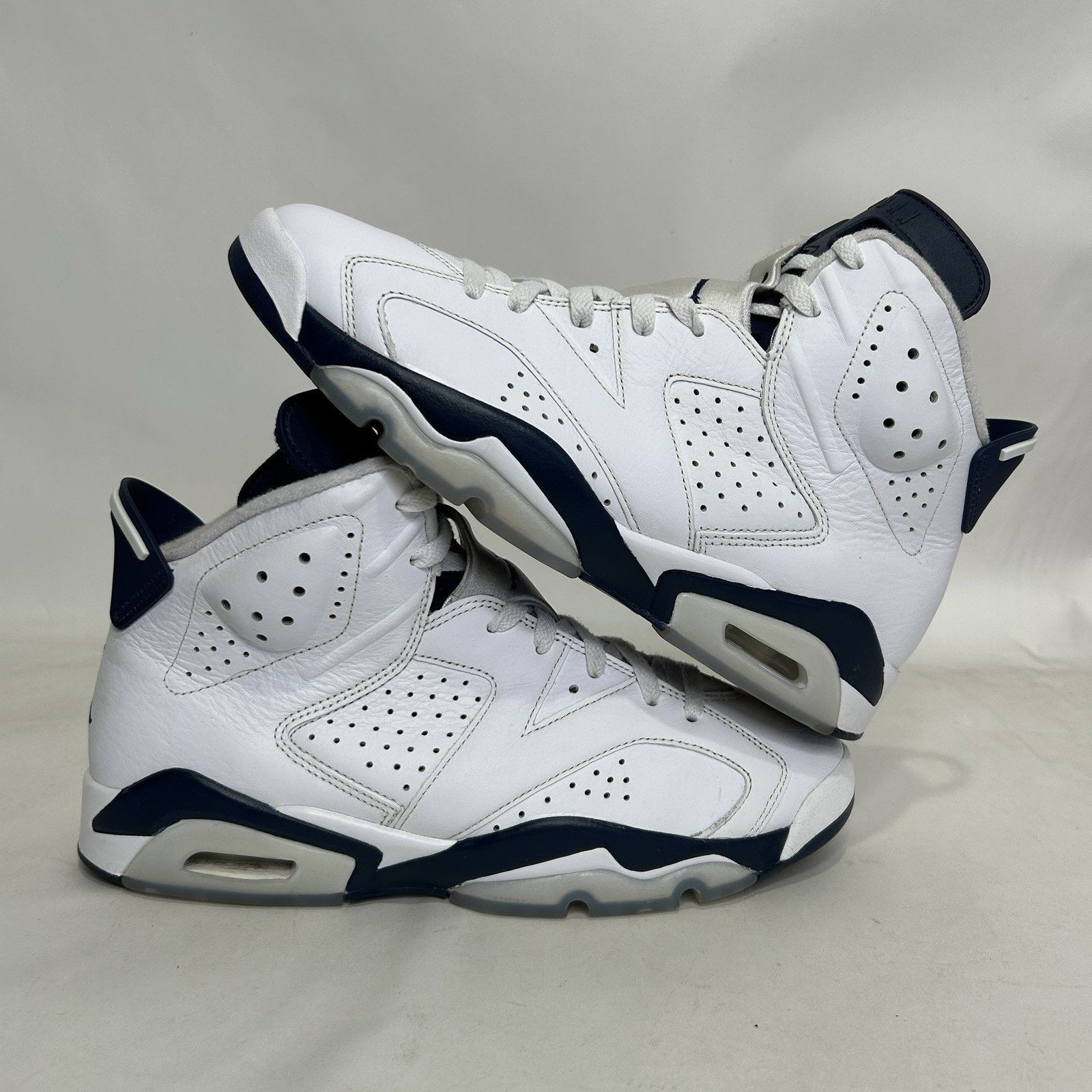 Nike Nike Air Jordan 6 Retro OG “Midnight Navy White” Size US 9.5 / EU 42-43 - 1 Thumbnail