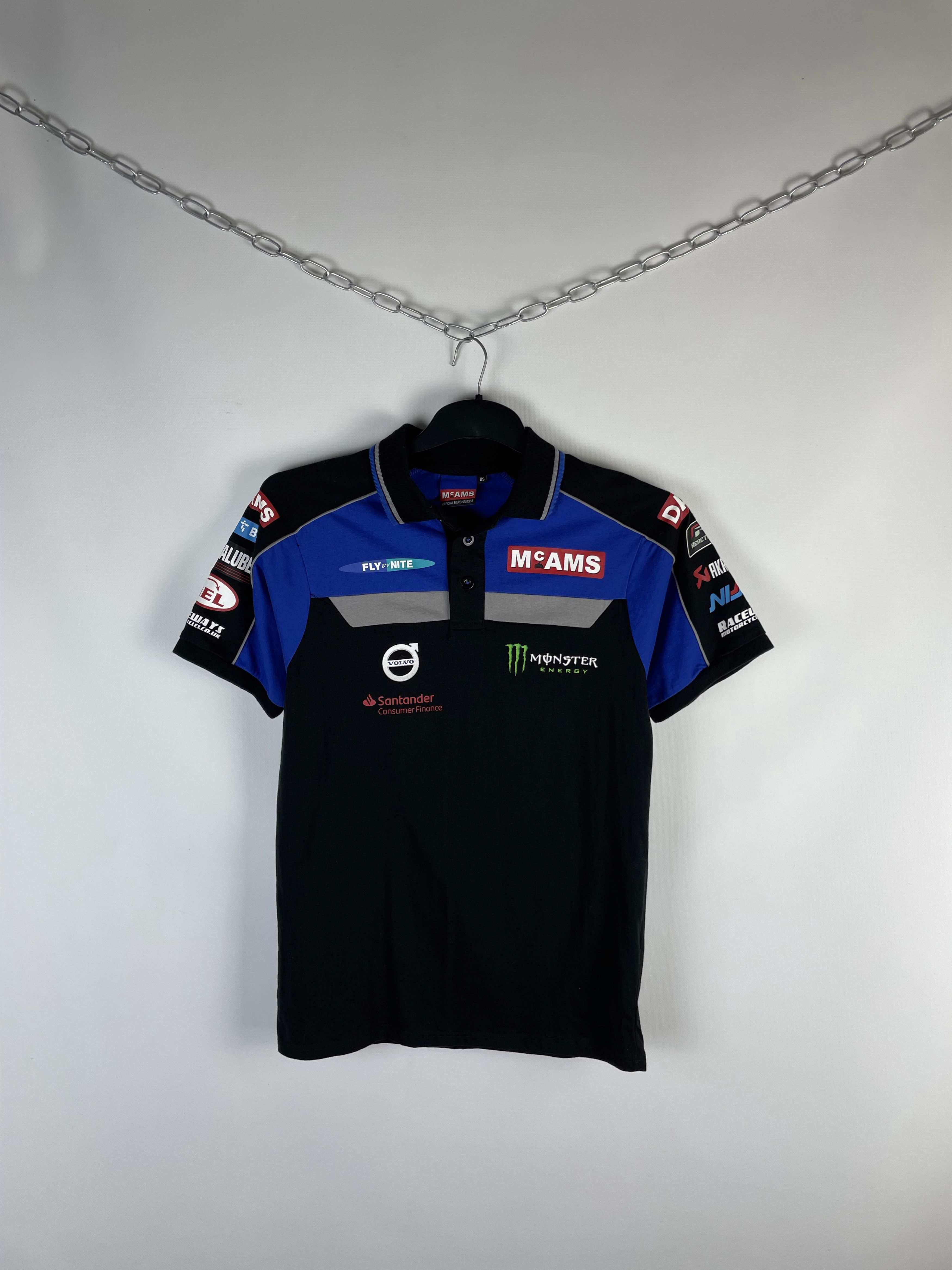 Other McAMS Monster Energy Yamaha Racing BSB Official Team Polo Size US XS / EU 42 / 0 - 1 Thumbnail