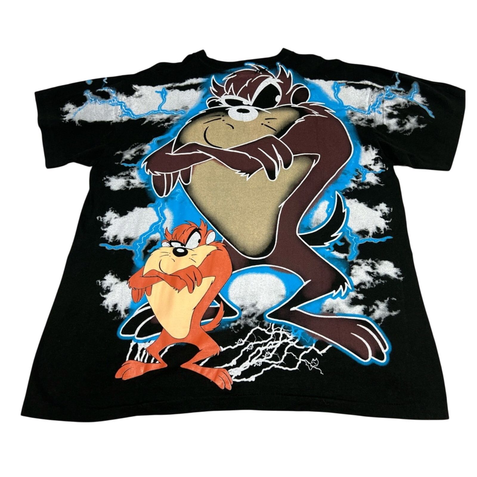 Other LOONEY TUNES TAZ AOP ALL OVER PRINT LIGHTNING SINGLE STITCH Size US XL / EU 56 / 4 - 2 Thumbnail