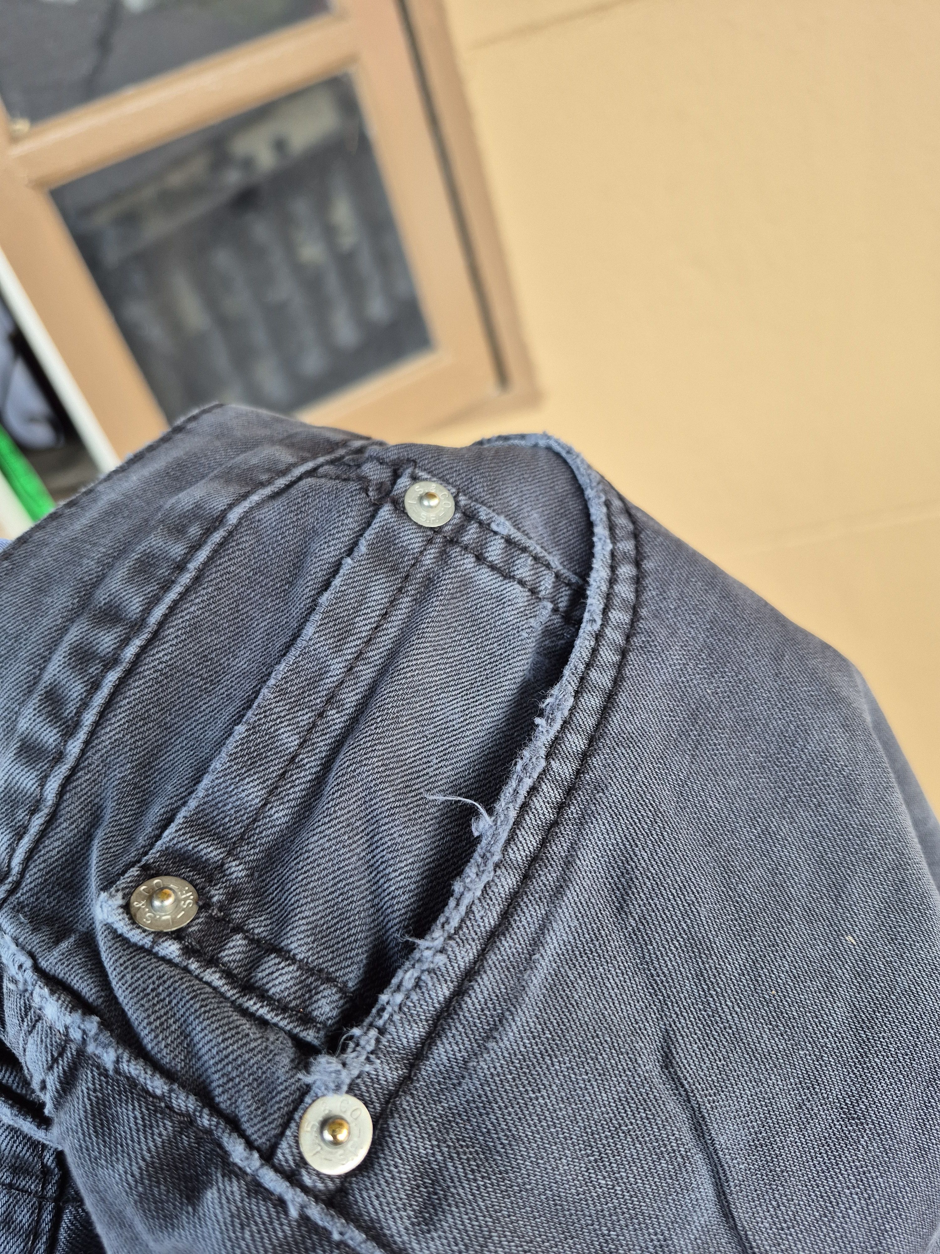 Levi's 🔥 Levis 514 Slim Straight All Black Jeans Denim Size US 32 / EU 48 - 13 Thumbnail
