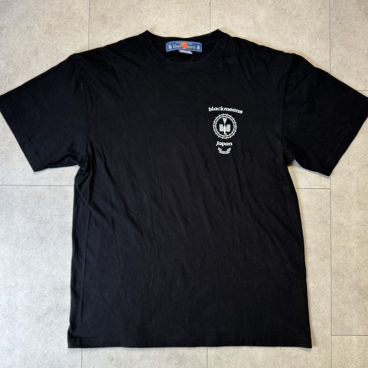 Blackmeans × Japanese Brand Blackmeans Japan Hardcore Craft Team Logo Tee Size US XL / EU 56 / 4 - 2 Thumbnail
