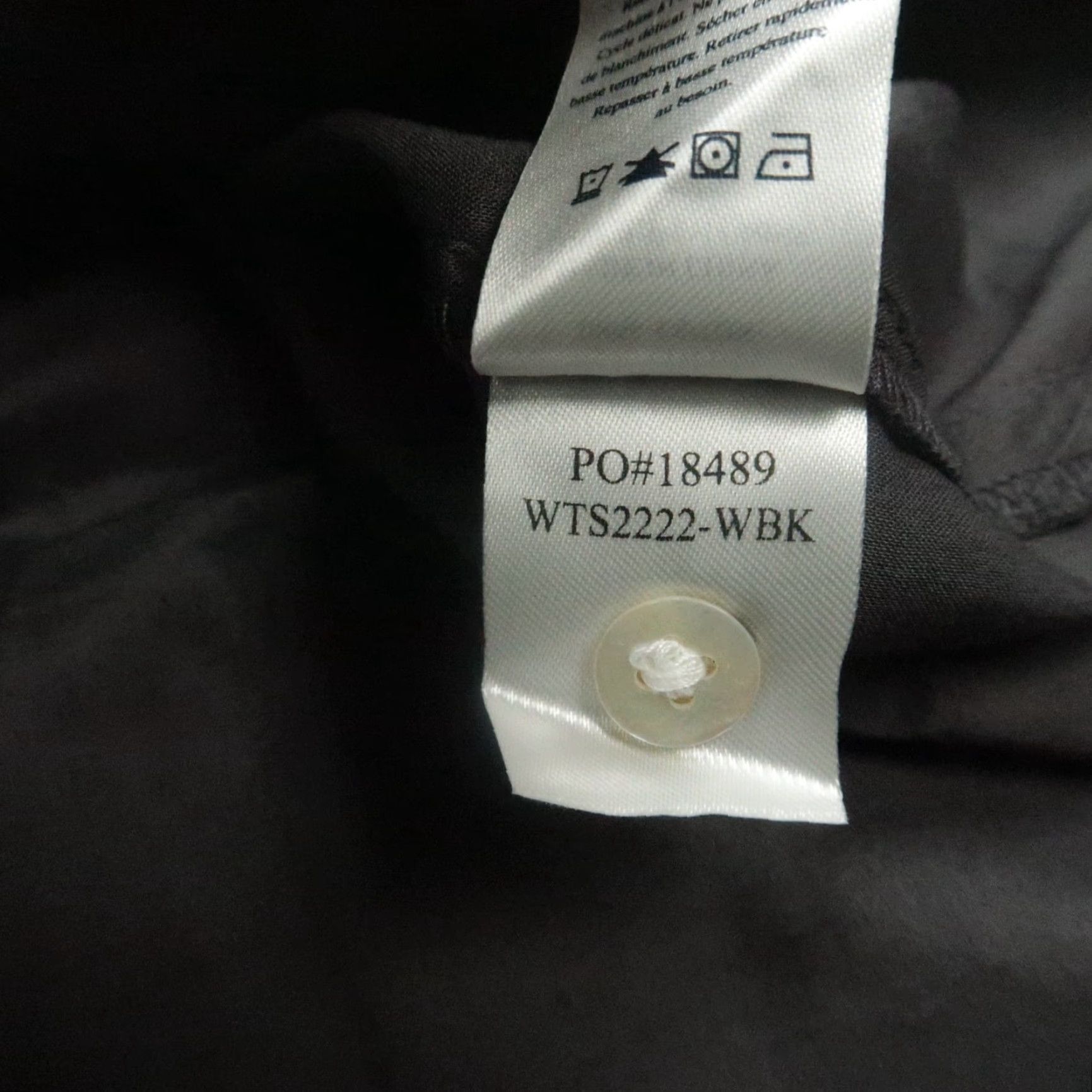 Faherty Faherty Shirt Womens XS Washed Black Button-Up Lightweight Cotton Short Sleeve Casual Travel Modern Basic Womens Clothing Size XS / US 0-2 / IT 36-38 - 6 Thumbnail