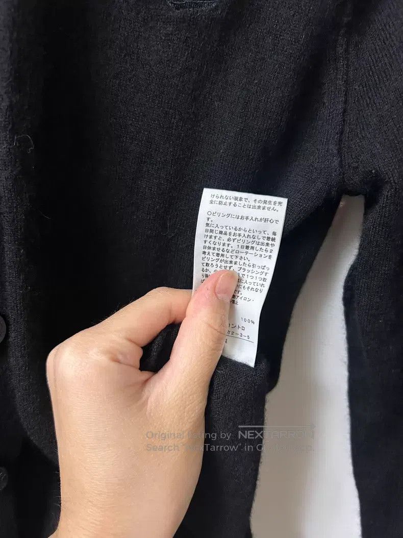 Vivienne Westwood Vivienne Westwood Black Hole Knit Open Cardigan Size XS / US 0-2 / IT 36-38 - 5 Thumbnail
