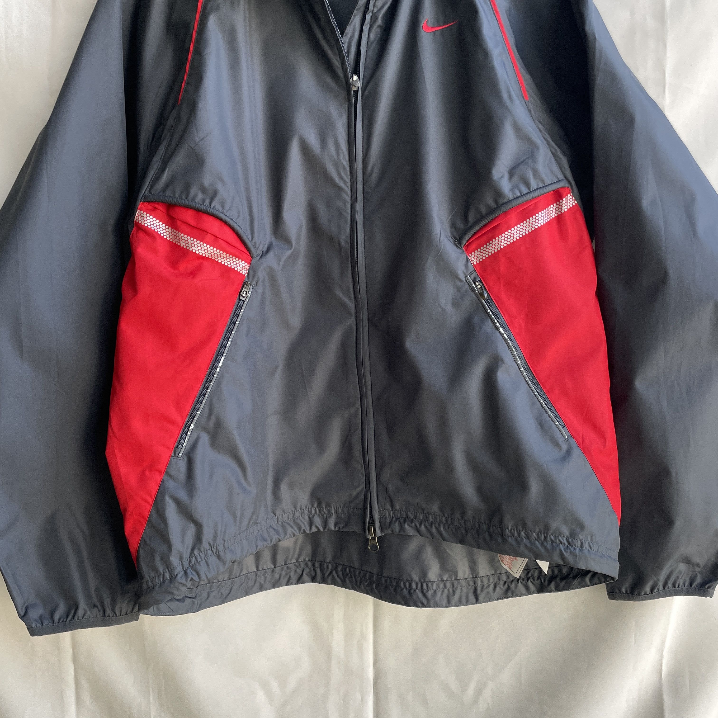 Nike Nike Vintage 00's Y2K Lightweight Windbreaker Jacket Size US L / EU 52-54 / 3 - 4 Thumbnail