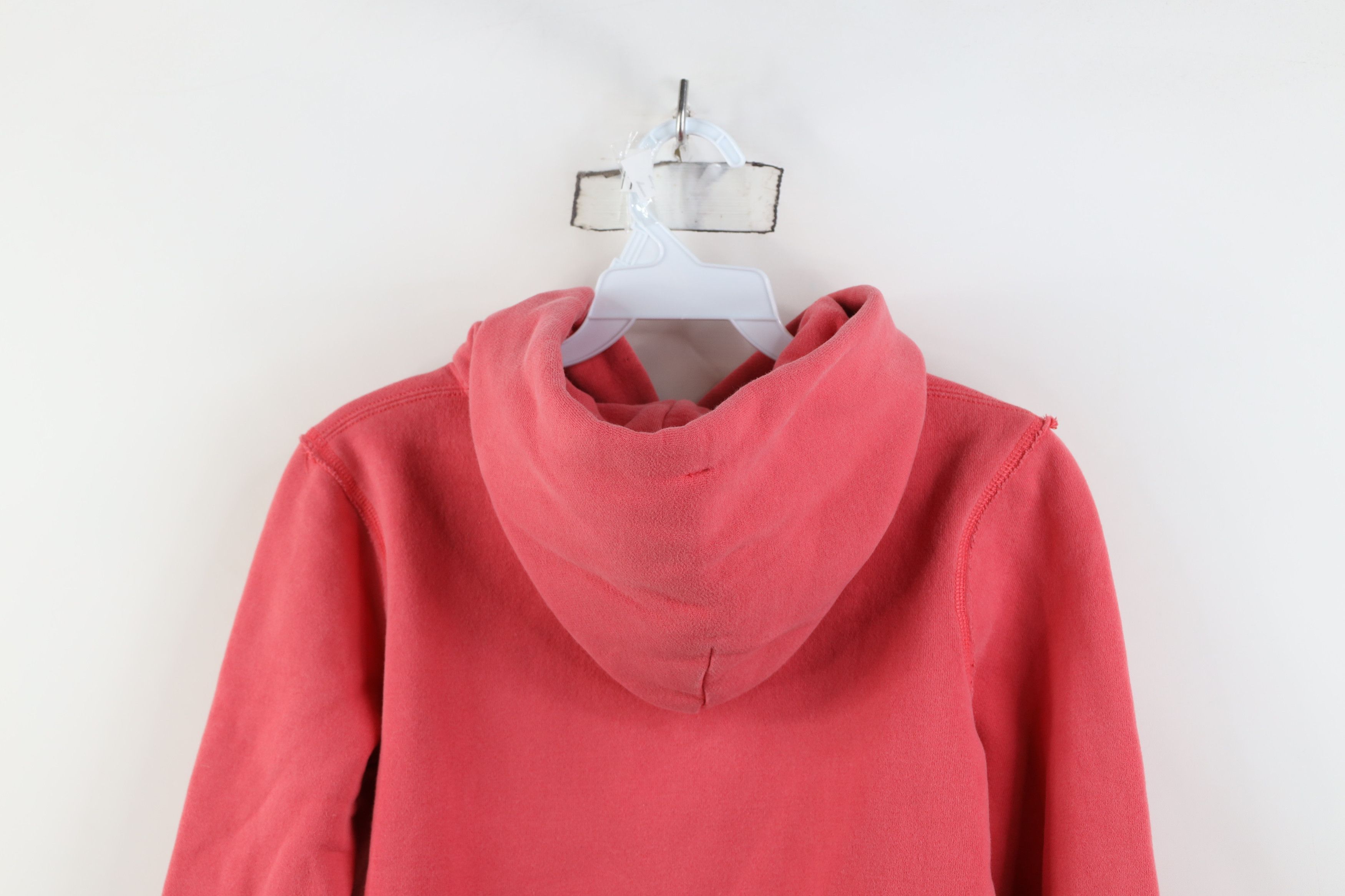 Abercrombie & Fitch Vintage 90s Y2K Abercrombie & Fitch Hoodie Sweatshirt Pink Size M / US 6-8 / IT 42-44 - 12 Thumbnail