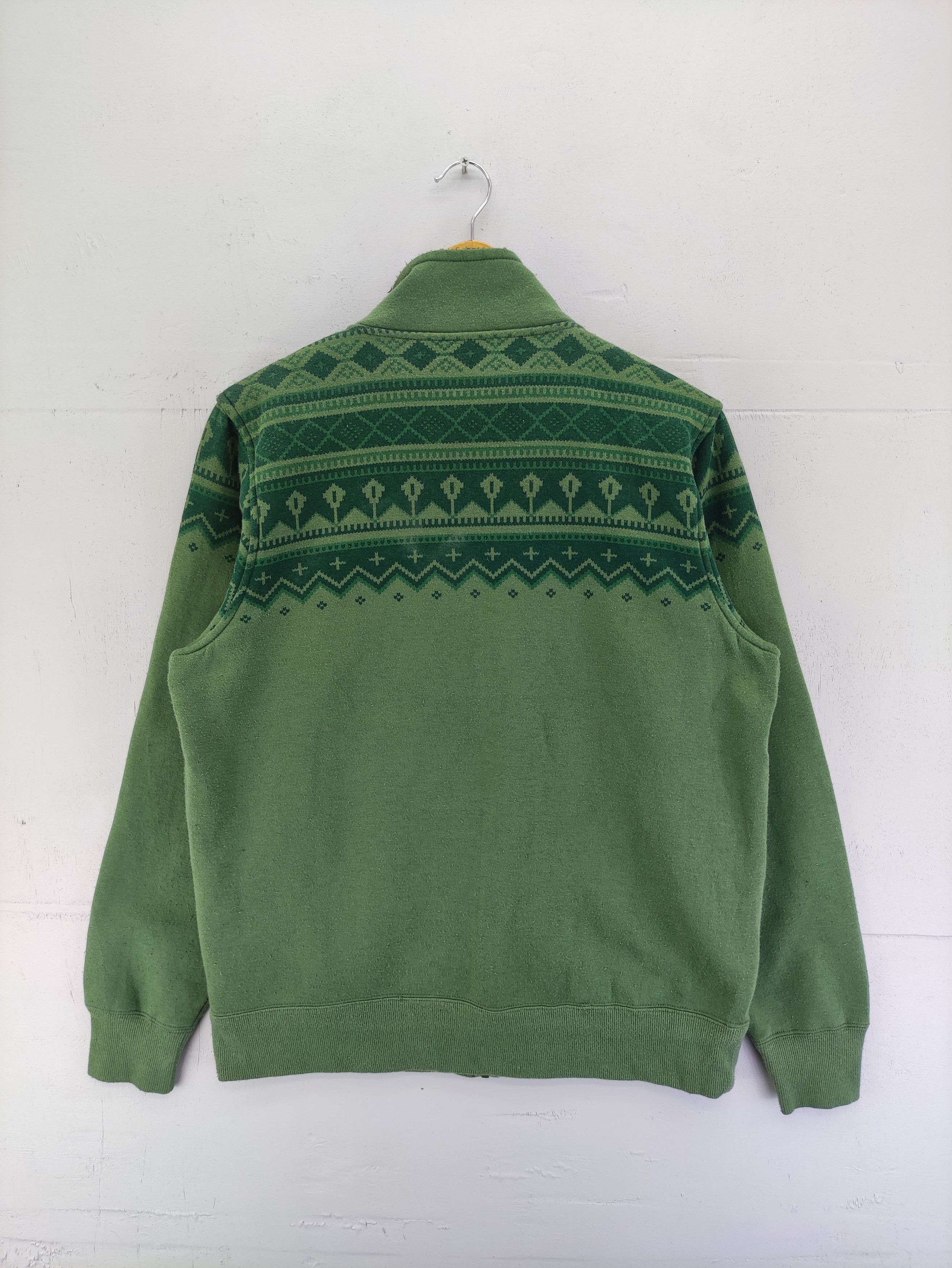 Japanese Brand Vintage Good Day Sweater Jacket Lined Fleece Zipper Size US M / EU 48-50 / 2 - 9 Thumbnail
