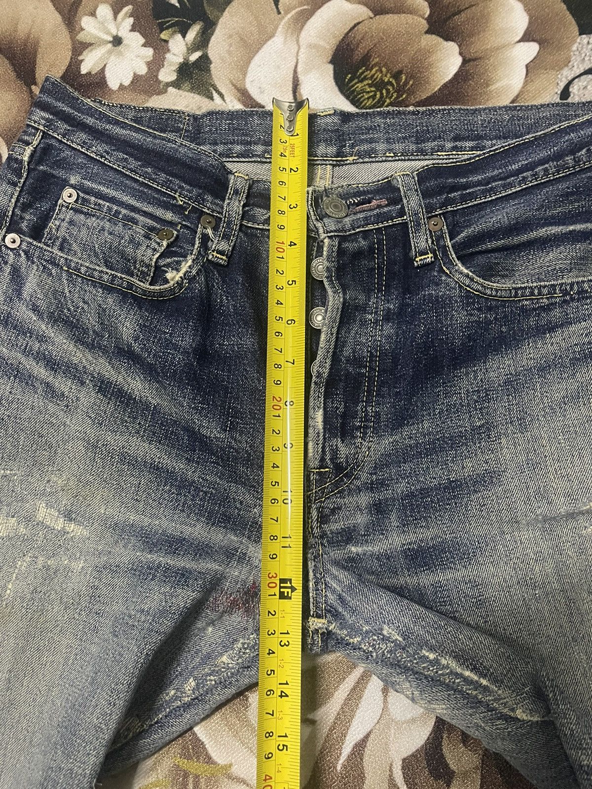 Japanese Brand Kapital Jeans Distressed Selvedge Size US 32 / EU 48 - 19 Thumbnail