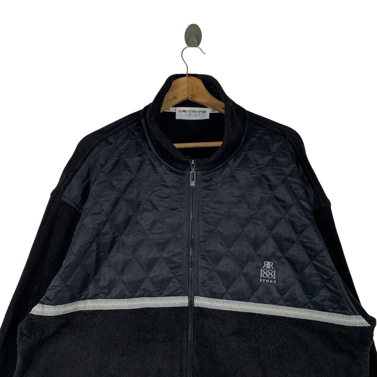 Cerruti 1881 Vintage CERRUTI 1881 Sport Italian Fleece Sweater Jacket Size US XL / EU 56 / 4 - 4 Thumbnail