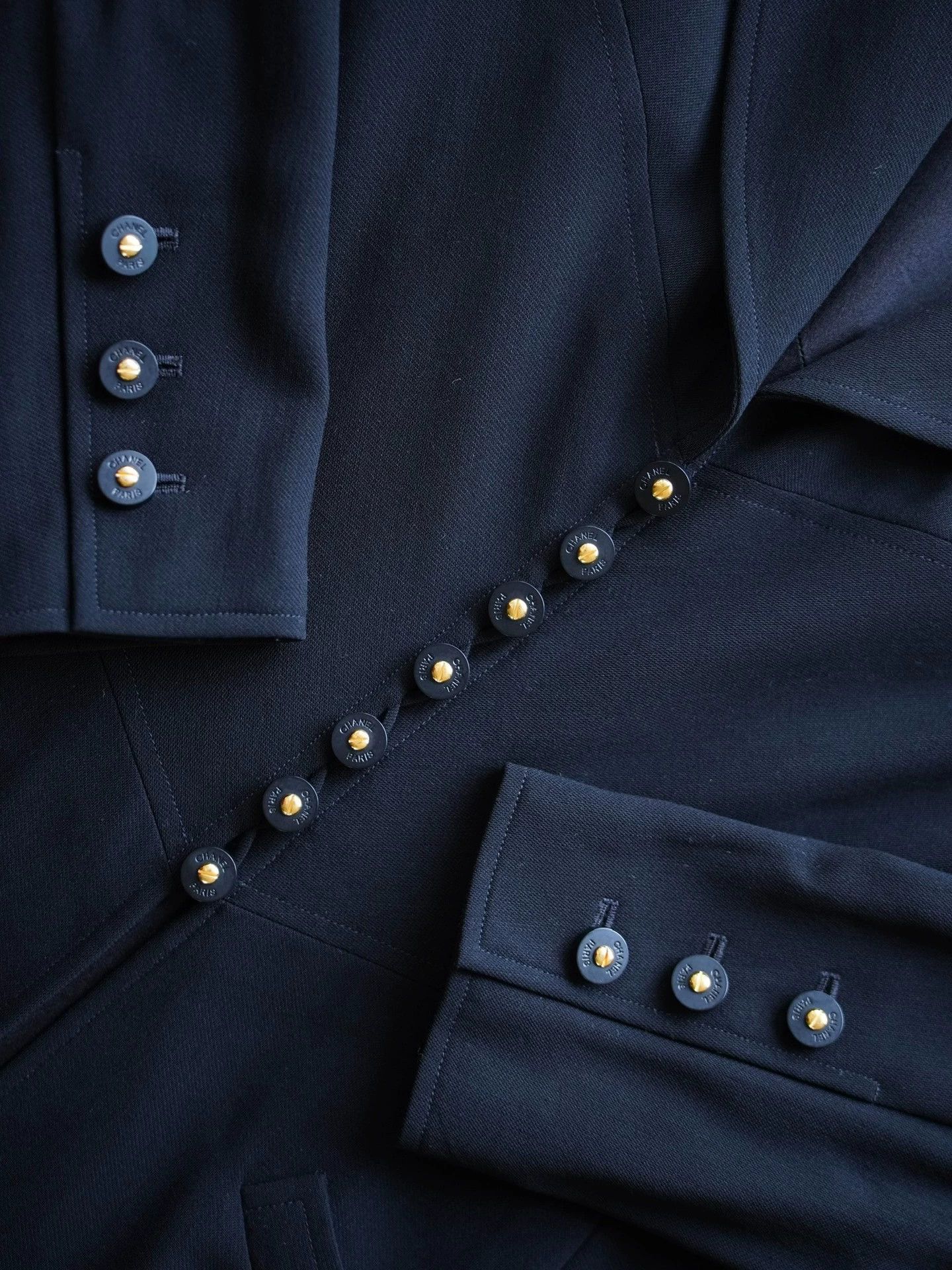 Chanel Chanel 1997 Wool Single-Breasted Peak Lapel Blazer Size M / US 6-8 / IT 42-44 - 7 Thumbnail