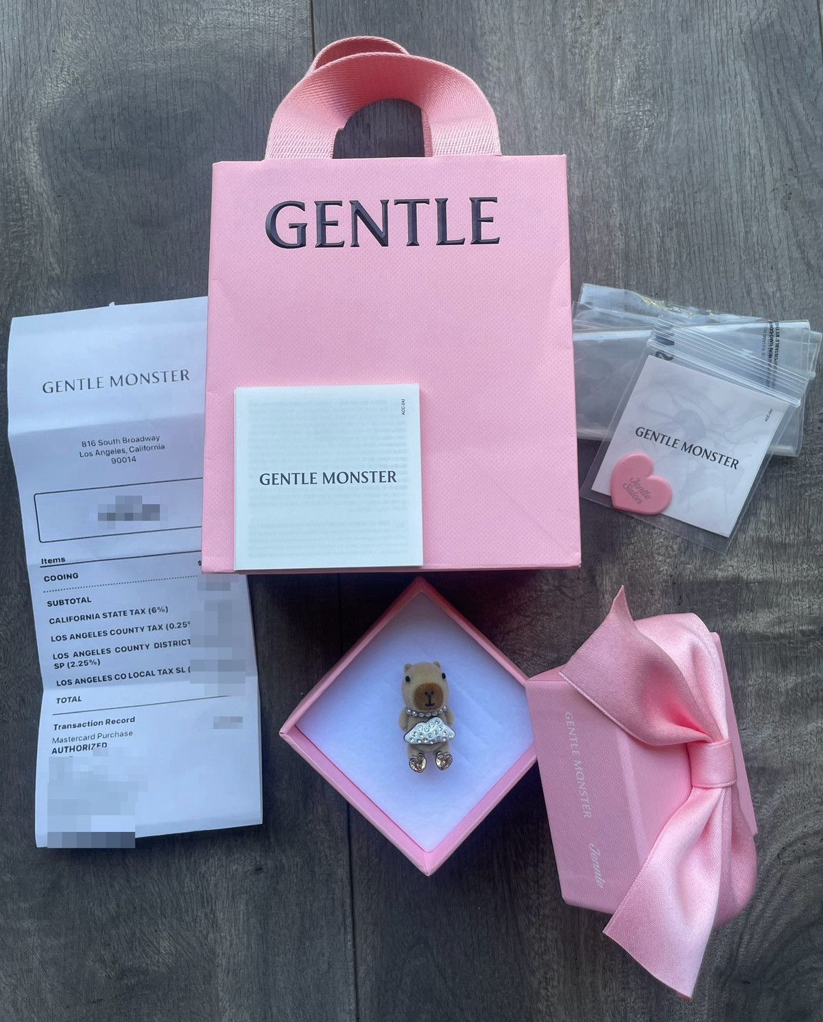 Gentle Monster NEW COOING CHARM w/BOX Gentle Monster X Jennie 