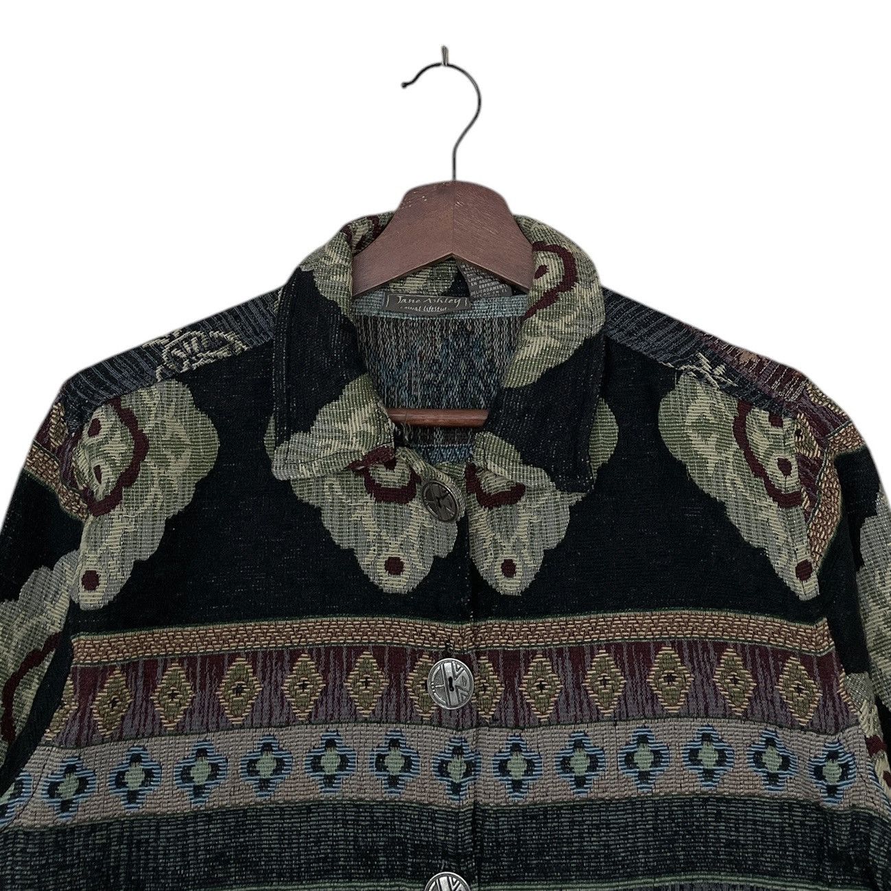 Japanese Brand × Vintage Vintage Japanese Brand Jane Ashley Navajo Fleece 2000s Size US M / EU 48-50 / 2 - 7 Thumbnail