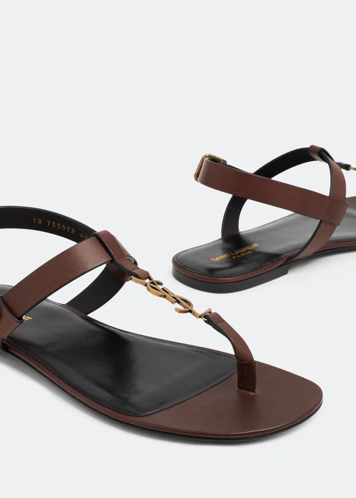 Saint Laurent Paris Saint Laurent Cssandre Sandals Size US 9 / EU 42 - 2 Thumbnail
