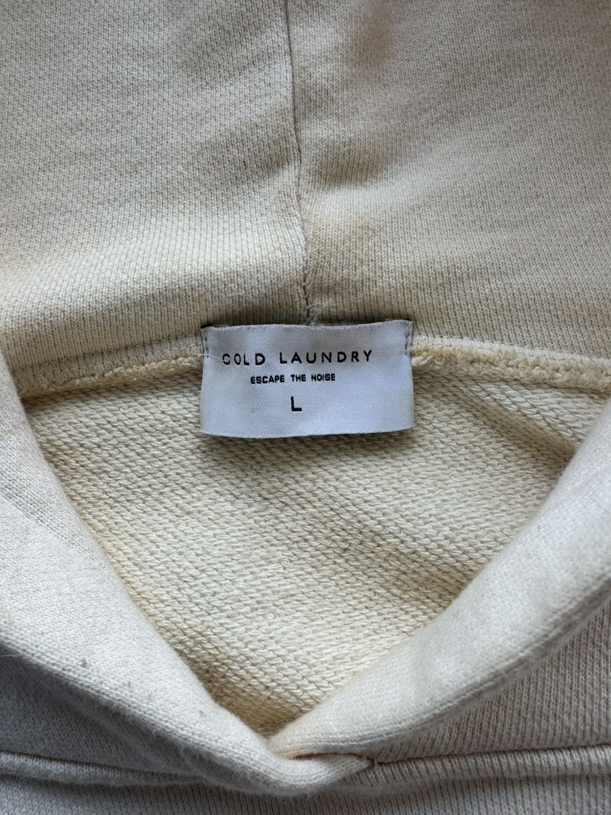 Cold Laundry Cold Laundry Cream Track Hoodie Size US L / EU 52-54 / 3 - 3 Thumbnail