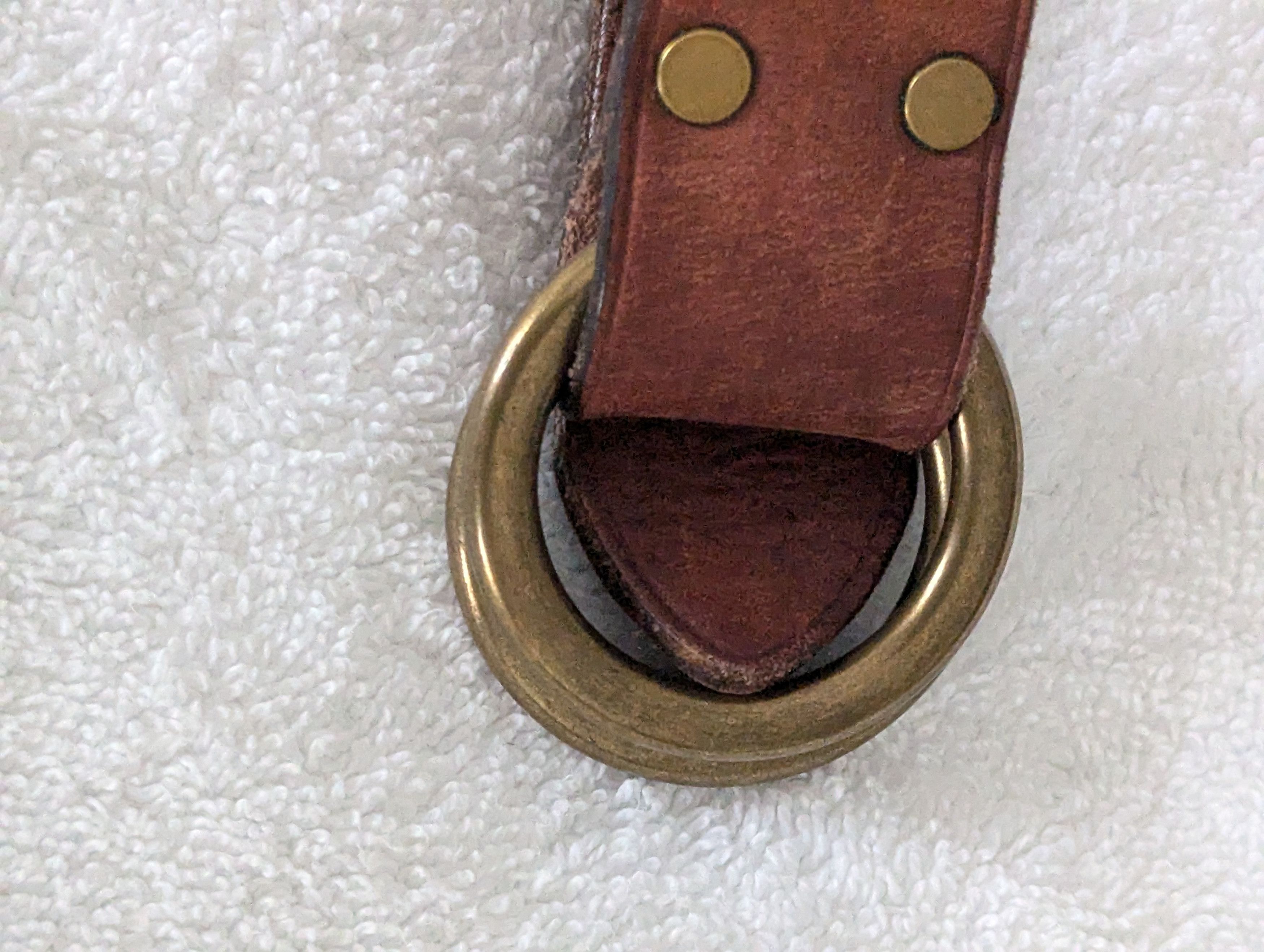 Polo Ralph Lauren Strong Leather Belt Size 38 - 1 Thumbnail