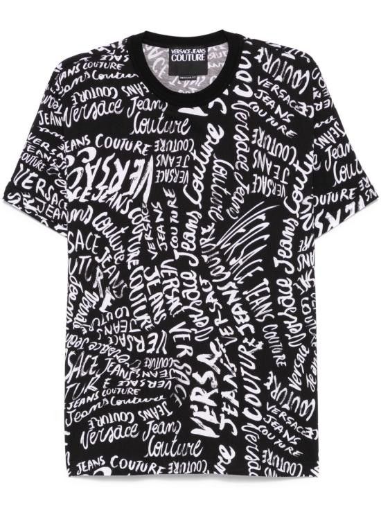Versace VERSACE Men T-Shirts 78GAH6R0 JS440L01 Black Size US M / EU 48-50 / 2 - 1 Thumbnail