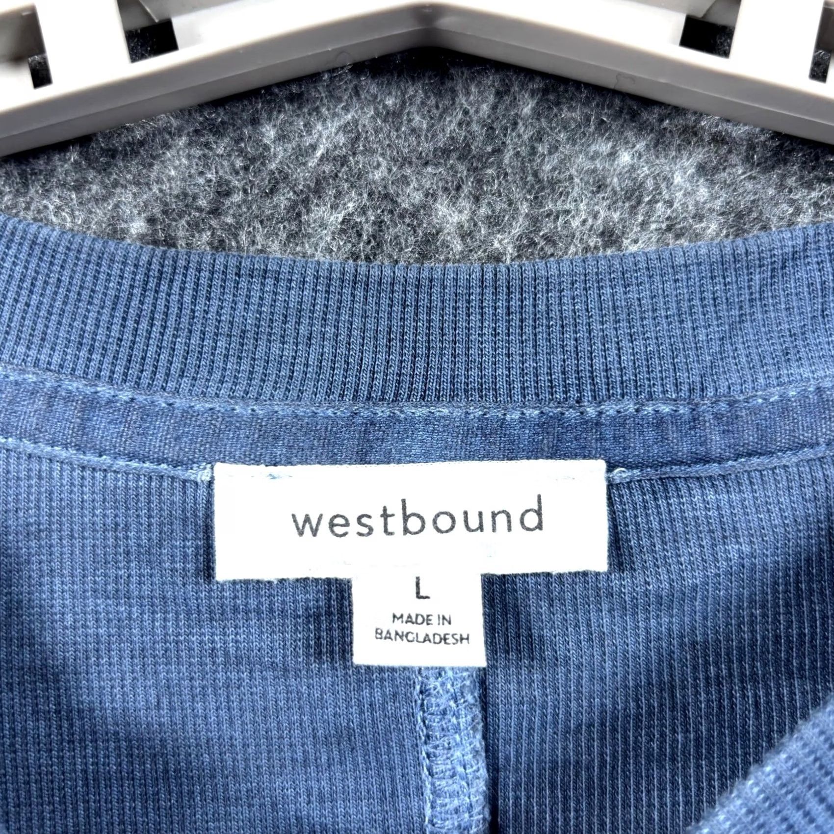 Vintage Westbound Sweater Women's L Blue Tight-Knit Preppy Casual Business Winter Size L / US 10 / IT 46 - 6 Thumbnail