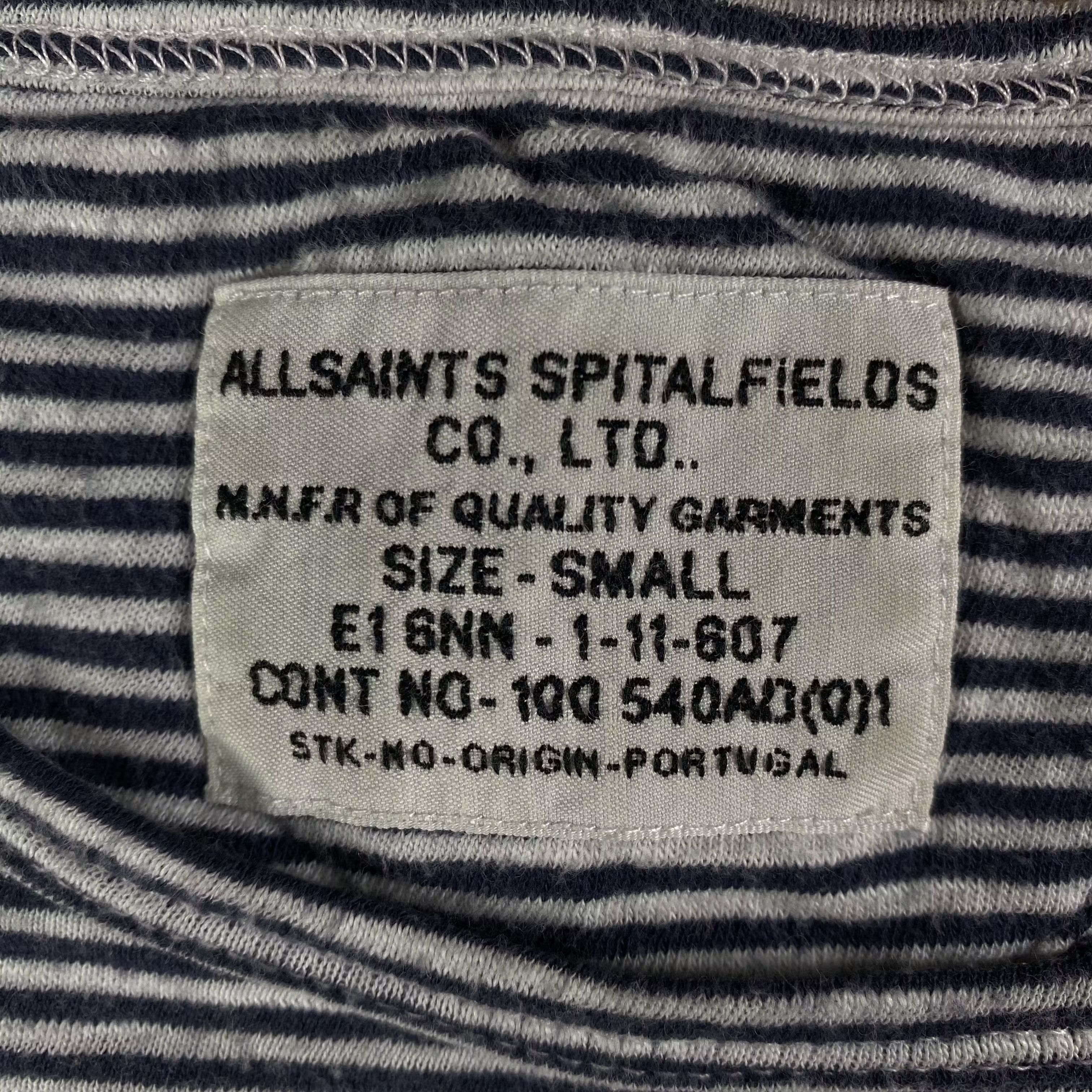 Allsaints Men’s T Shirt Long Sleeve Allsaints Size S Size US S / EU 44-46 / 1 - 4 Thumbnail