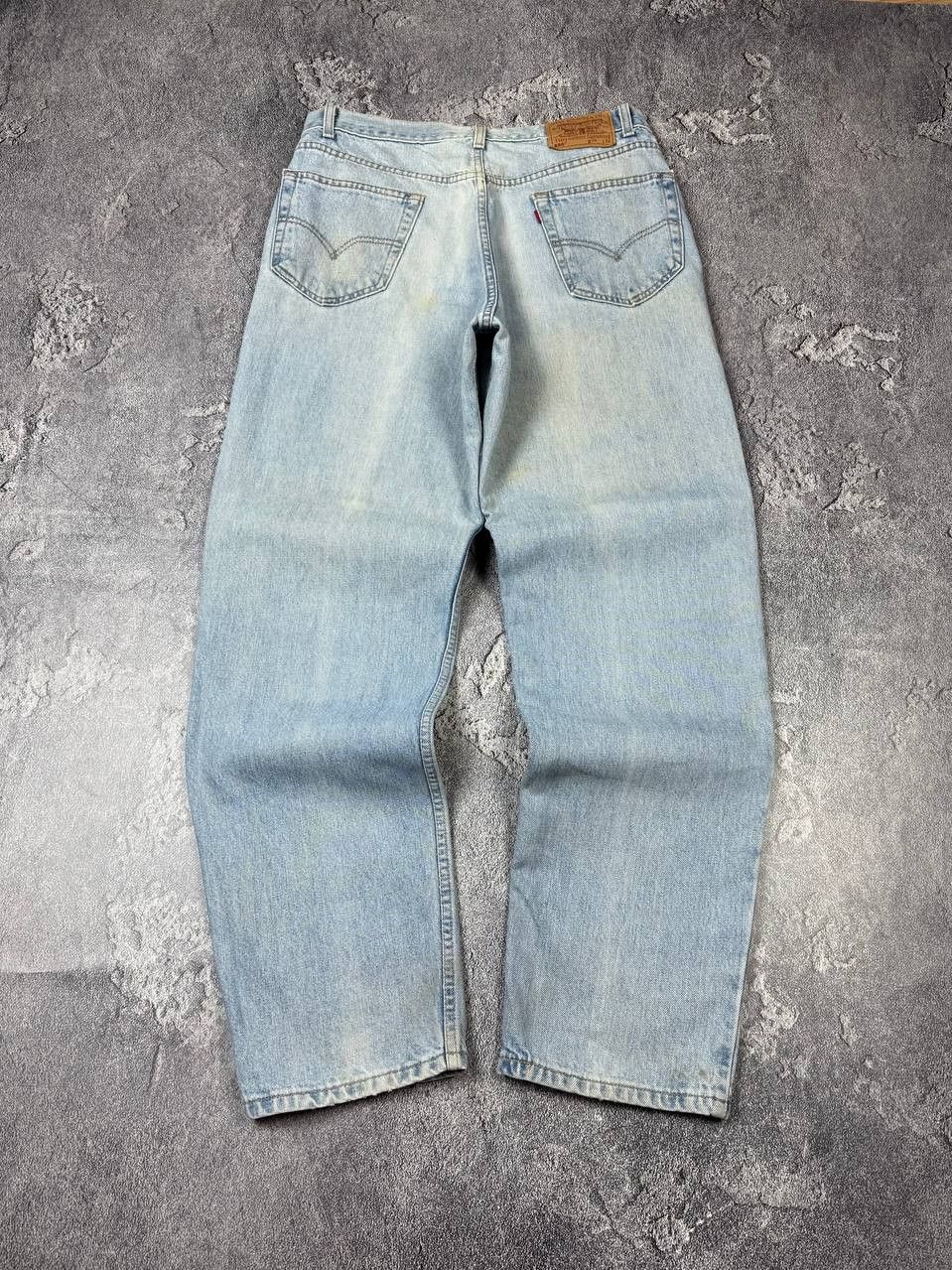 Levi's Vintage 90s Levi's 550 Stone Washed Relaxed Fit Jeans Y2K Size US 36 / EU 52 - 1 Thumbnail