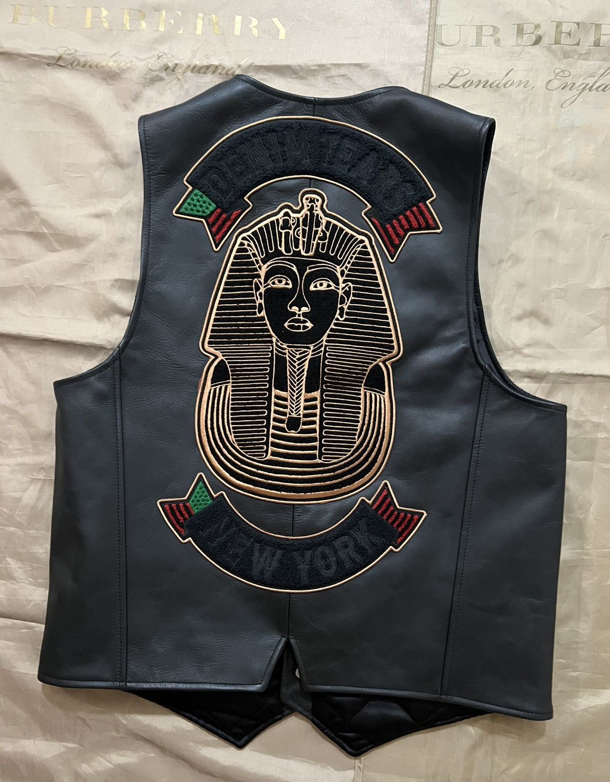 DENIM TEARS × Levi's LEVI'S® X DENIM TEARS TRACY'S KING TUT VEST size M Size US M / EU 48-50 / 2 - 1 Thumbnail