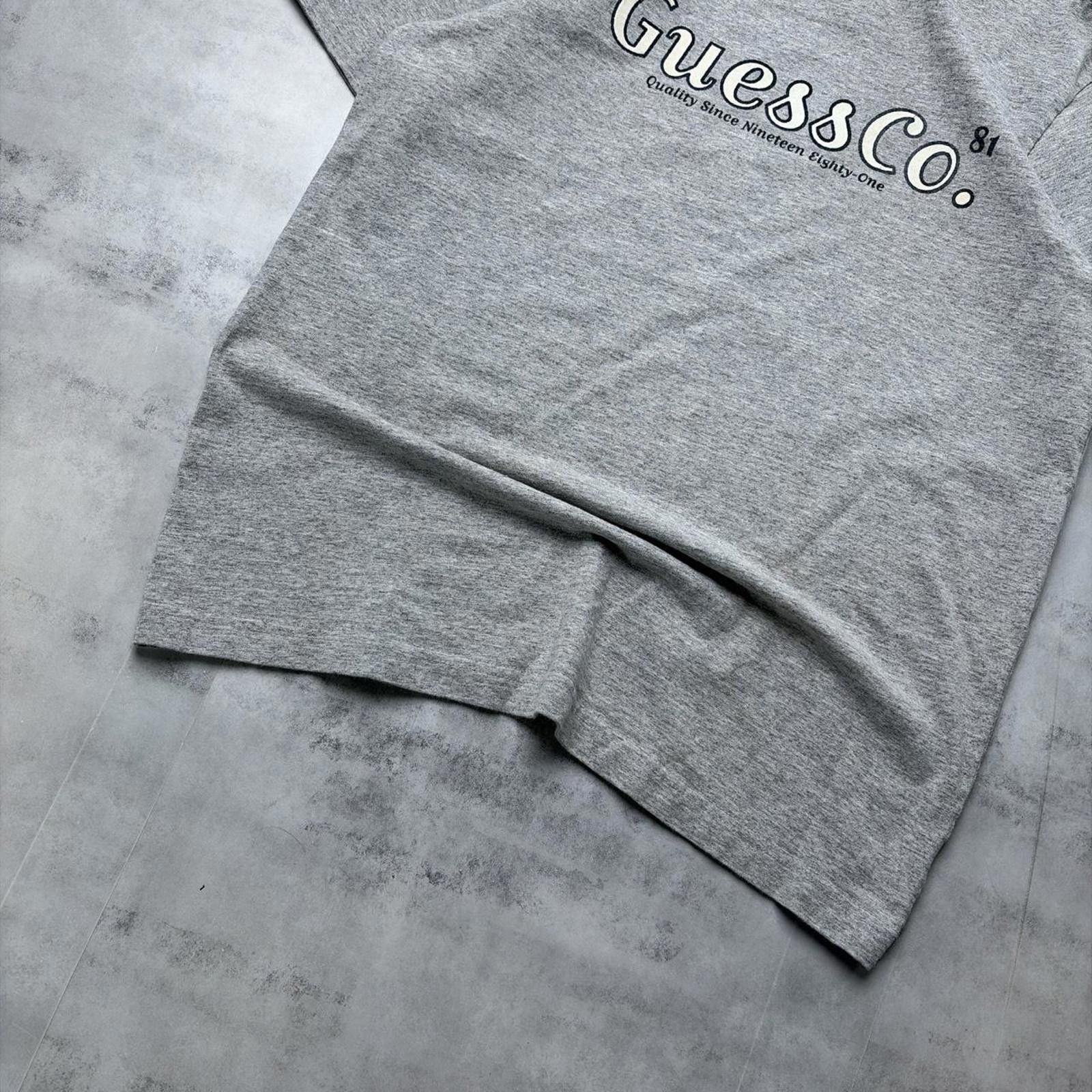 Guess Y2K Grey Guess Grunge Skater T-Shirt Size US S / EU 44-46 / 1 - 4 Thumbnail