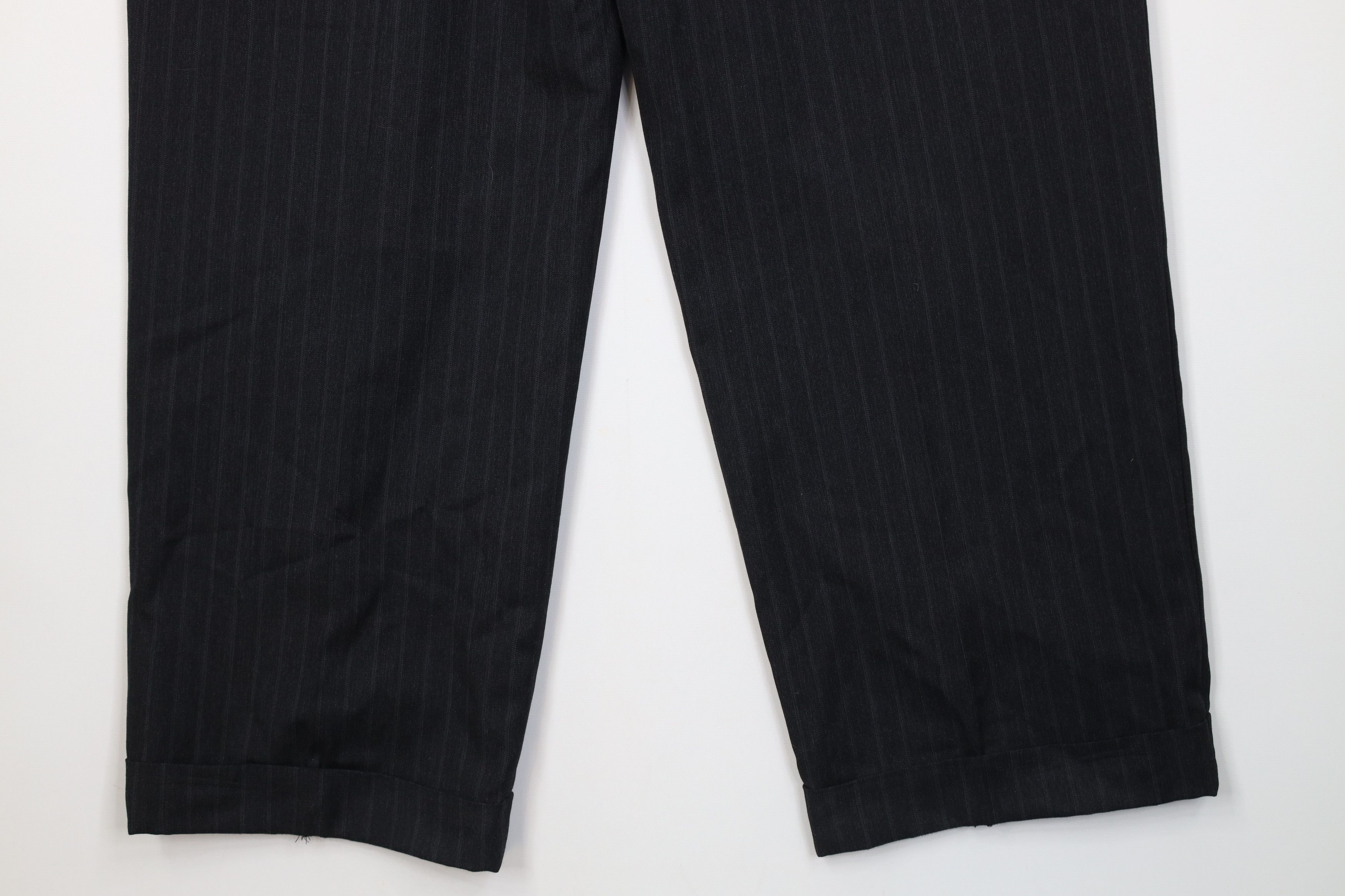 Vintage Vintage 90s Streetwear Wool Knit Wide Leg Chino Pants Size US 38 / EU 54 - 13 Thumbnail