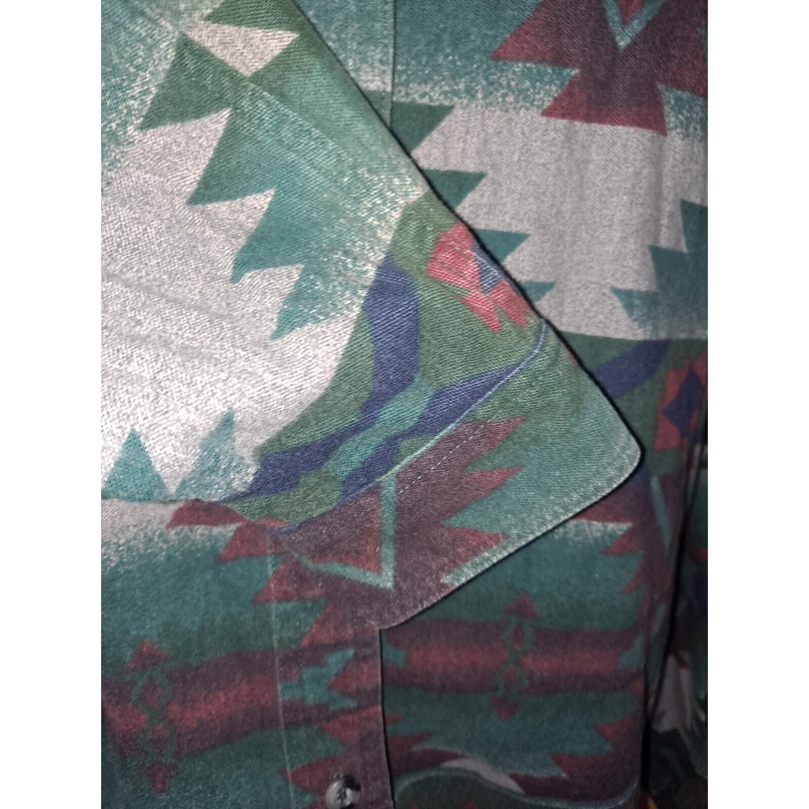 Other Cabela's Aztec Design 100% Cotton Button Up Shirt Size Large Size US L / EU 52-54 / 3 - 2 Thumbnail