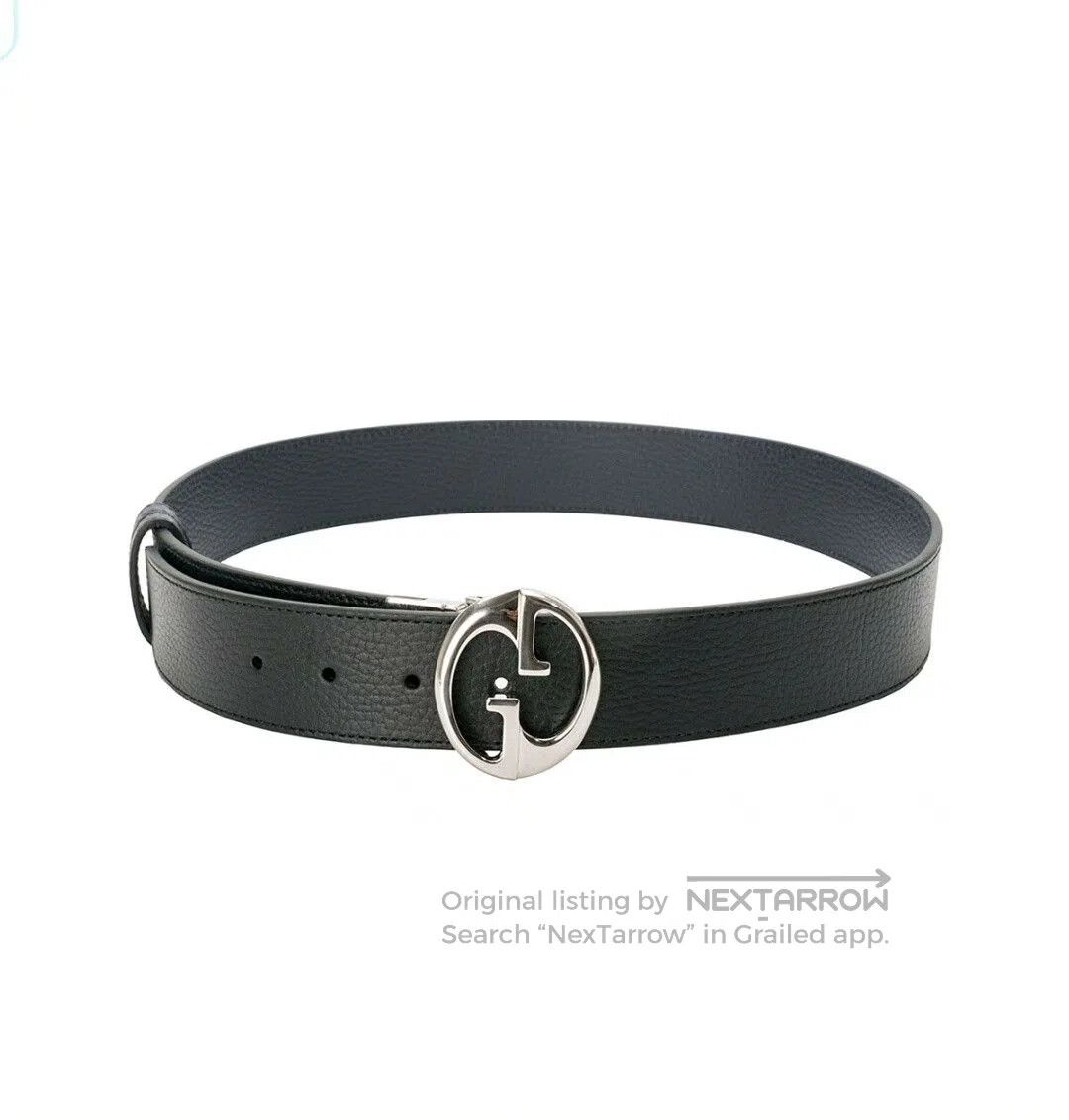 Gucci Gucci Unisex Logo Buckle Leather Belt. Size ONE SIZE - 1 Thumbnail