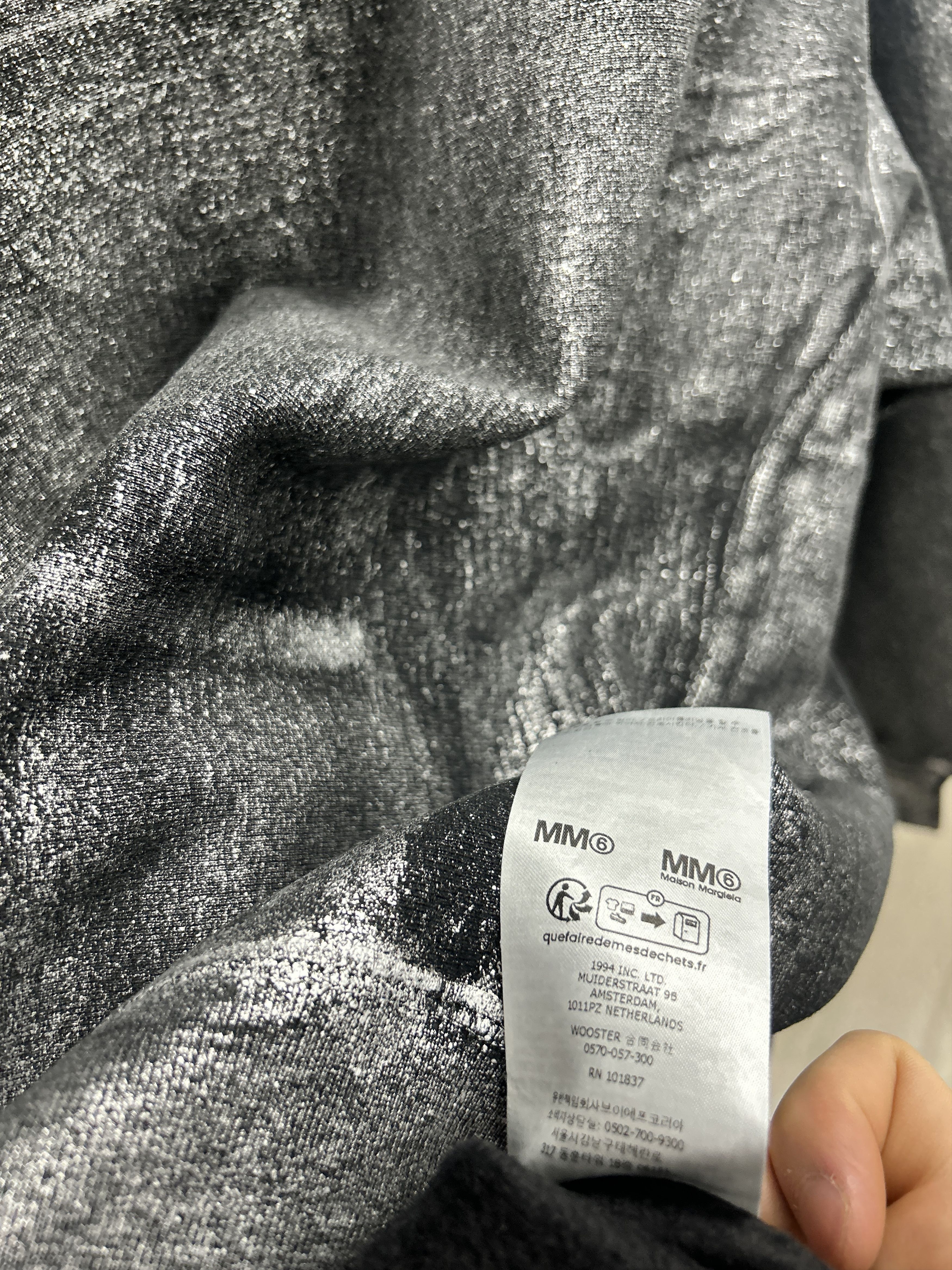 Maison Margiela × Supreme MM6 Maison Margiela Foil Box Logo Hooded Sweatshirt Size US M / EU 48-50 / 2 - 8 Thumbnail