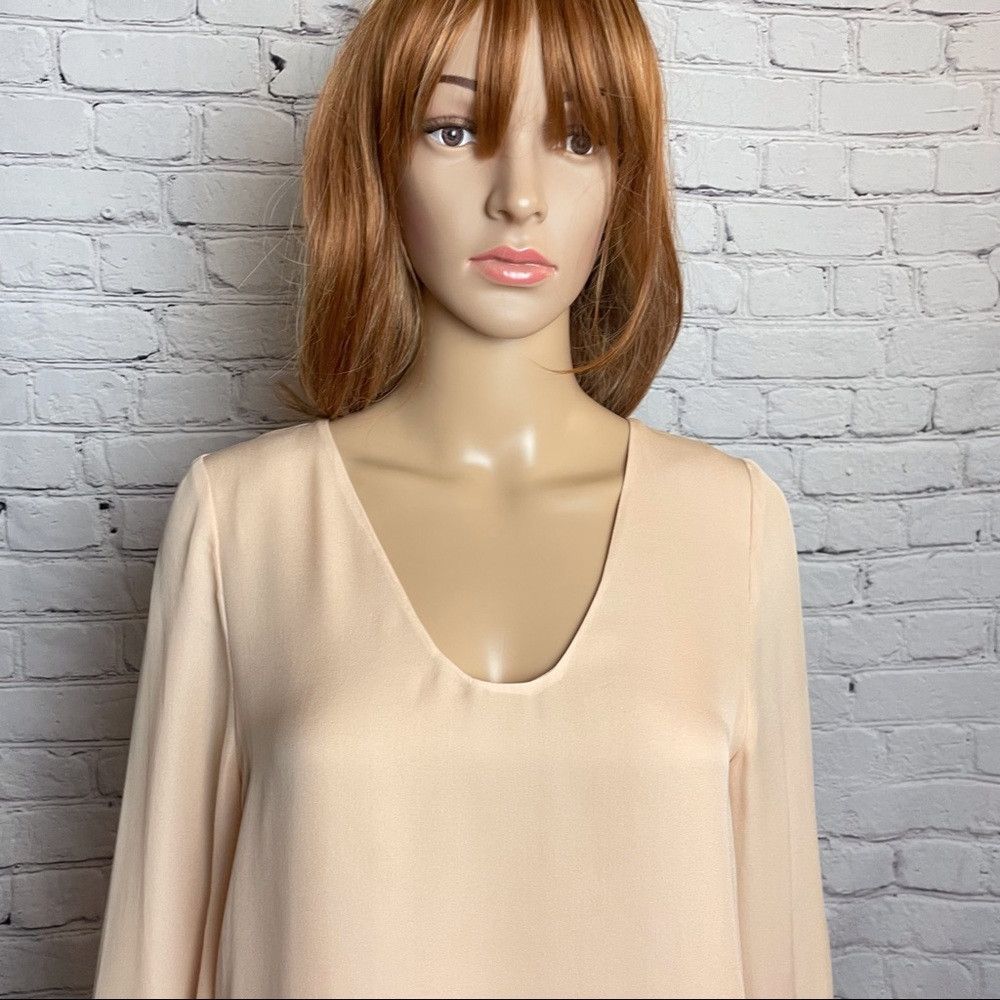 CAMI NYC New $247 Cami NYC Dustin Top Blouse Nude Size S Size S / US 4 / IT 40 - 4 Thumbnail